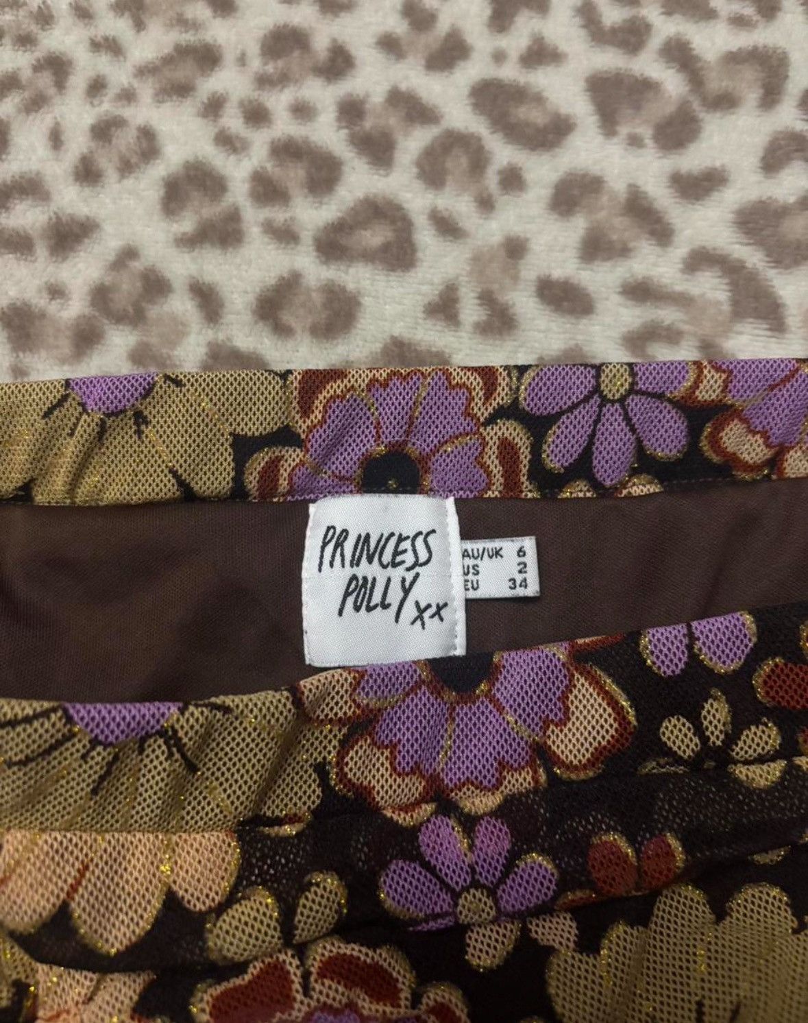 PRINCESS POLLY Princess Polly Rylan Mini Skirt Size 26" / US 2 / IT 38 - 3 Thumbnail