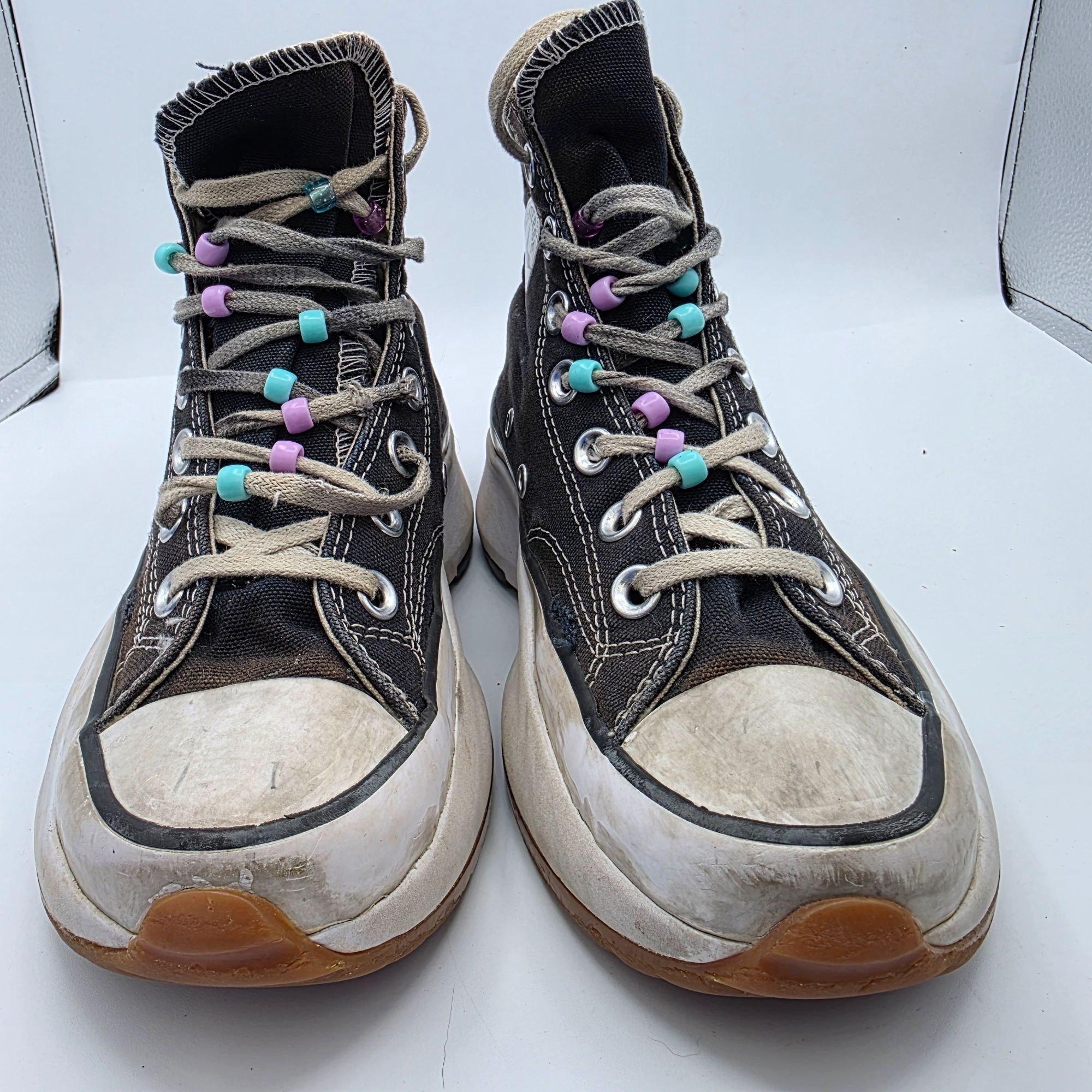 Converse Converse Chuck Taylor Run Star Hike Womens Size 5.5 Black Pl Size US 5.5 / IT 35.5 - 2 Thumbnail