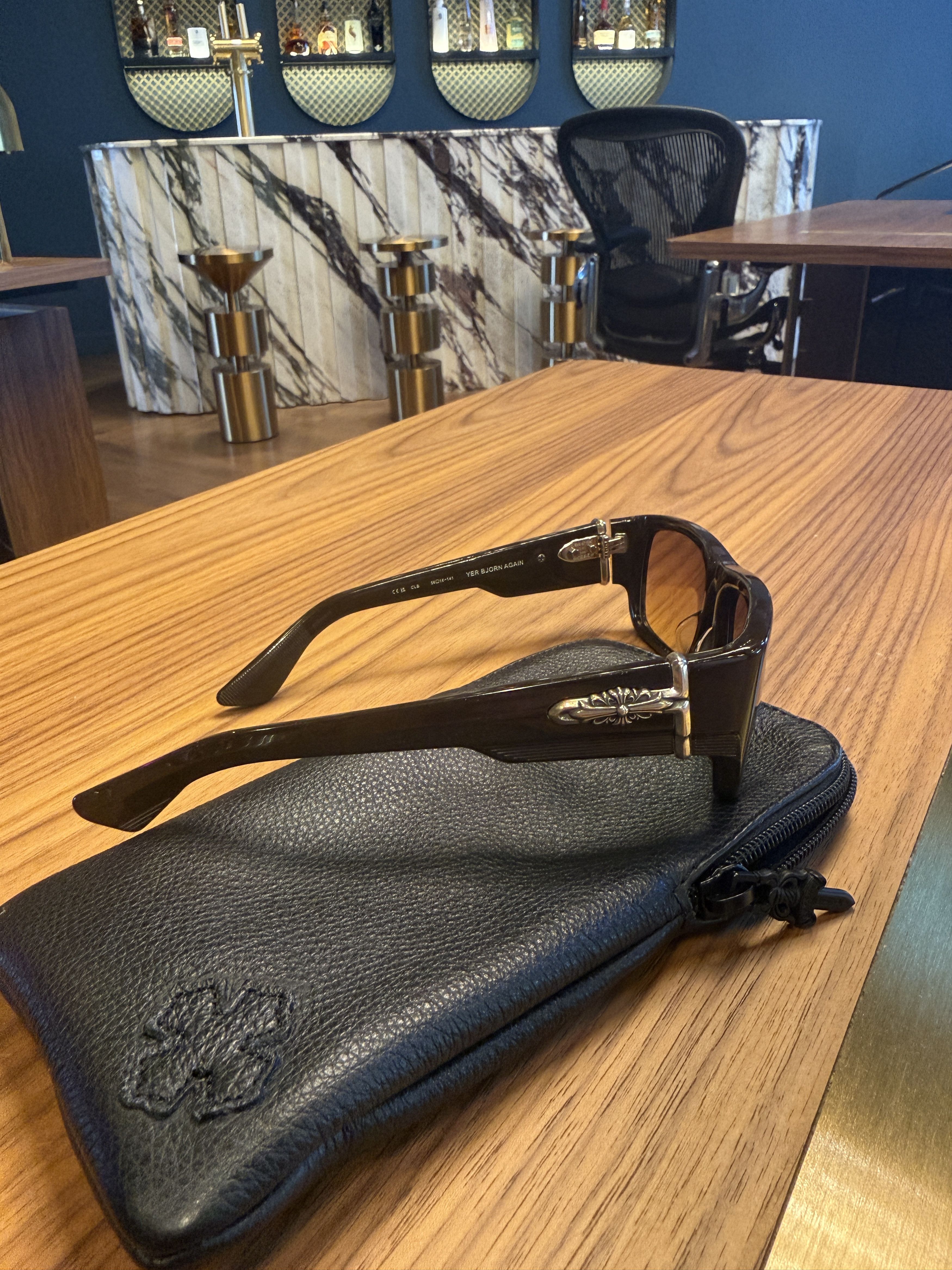 Chrome Hearts YER BJORN AGAIN SUNGLASSES Size ONE SIZE - 9 Thumbnail