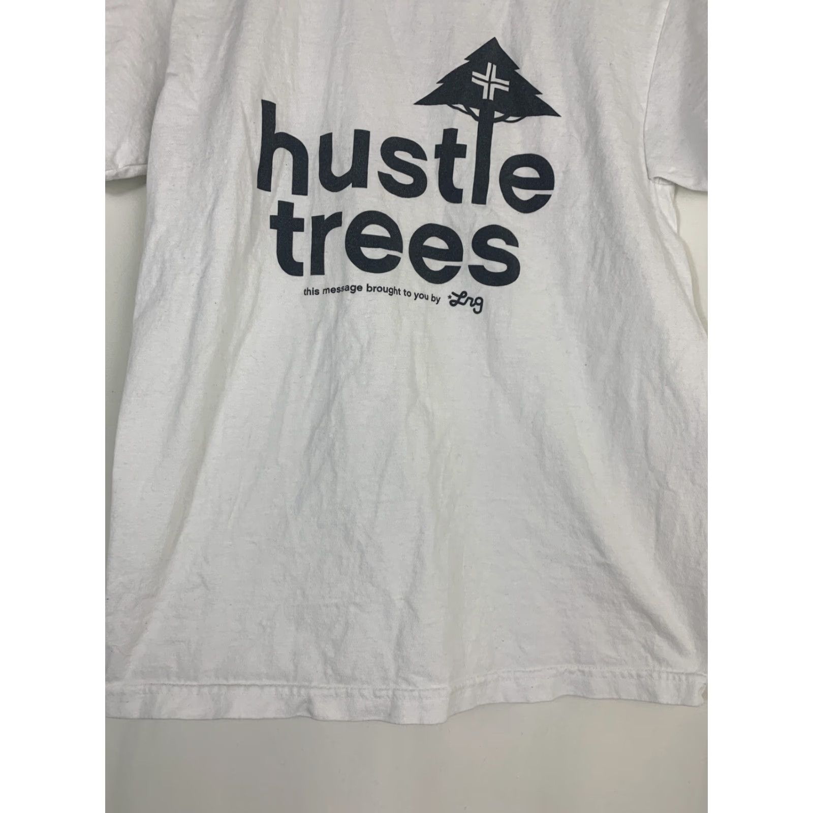 Vintage LRG Men’s Small T Shirt Short Sleeves Lifted Research Group Hustle Trees White Shirt Mens Small White LRG Size US S / EU 44-46 / 1 - 4 Thumbnail