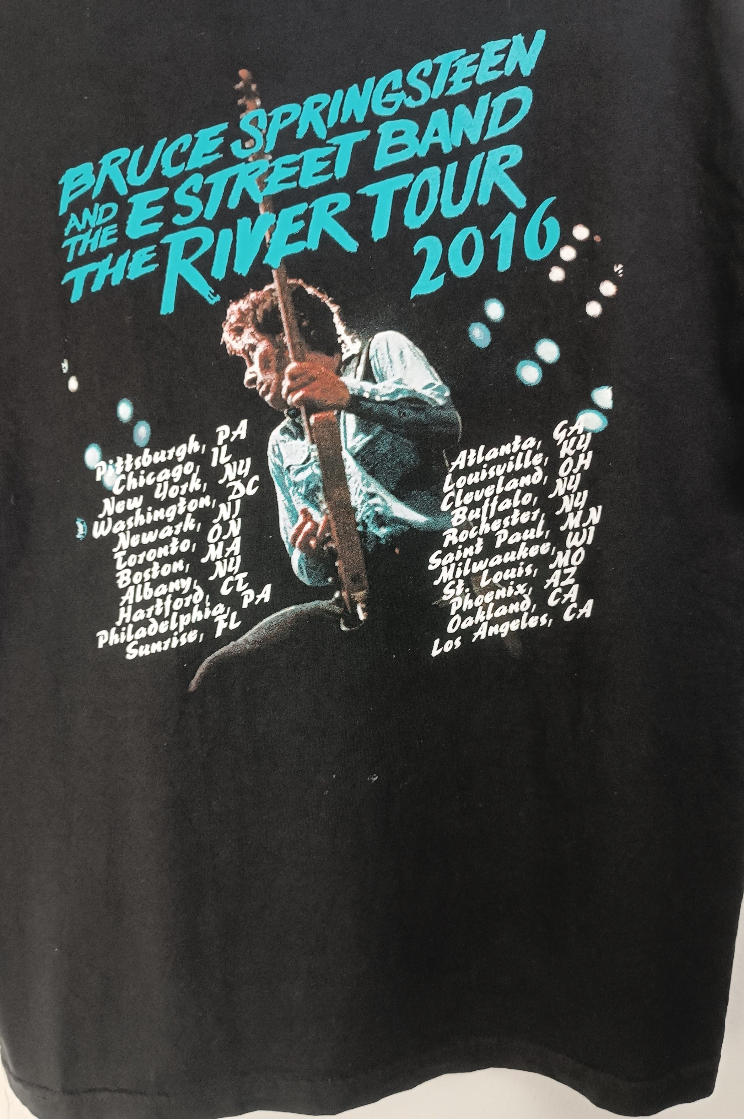 Vintage VINTAGE 2016 BRUCE SPRINGSTEEN E STREET BAND TOUR TEE Size US L / EU 52-54 / 3 - 12 Thumbnail