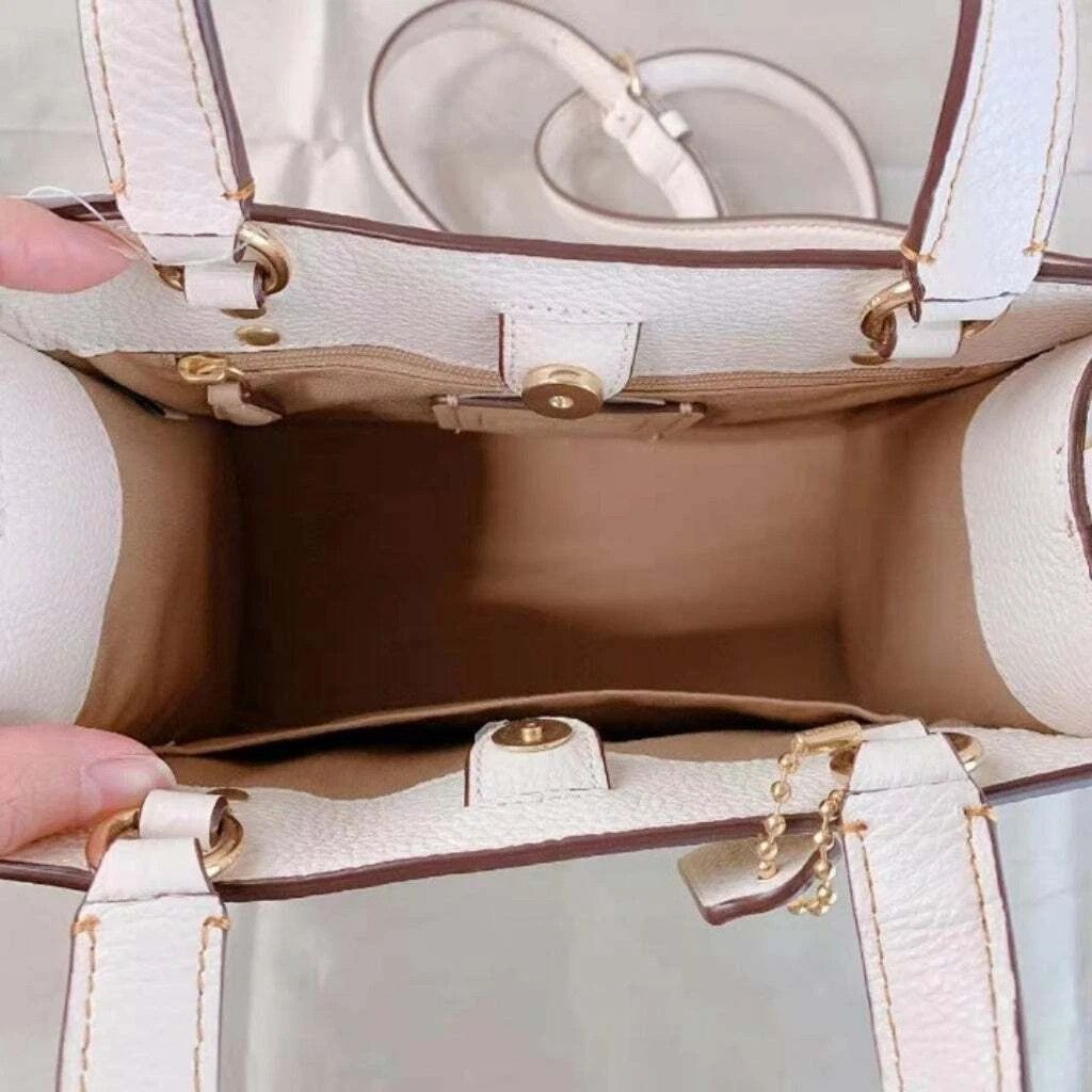 Coach Dempsey Tote Bag 22 In Signature Canvas With Tiger C7001 Size ONE SIZE - 5 Thumbnail