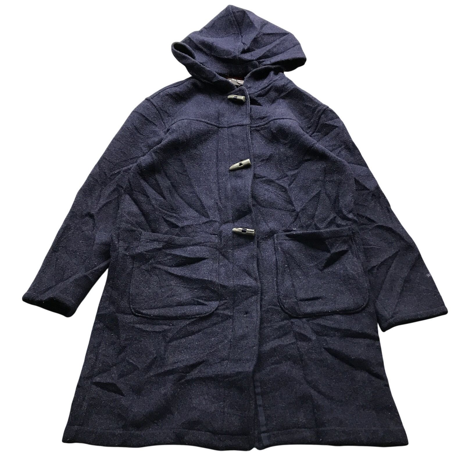Other Woolrich Duffle Coat Jacket Hoodie Women Small S Toggle Blue Size S / US 4 / IT 40 - 1 Thumbnail