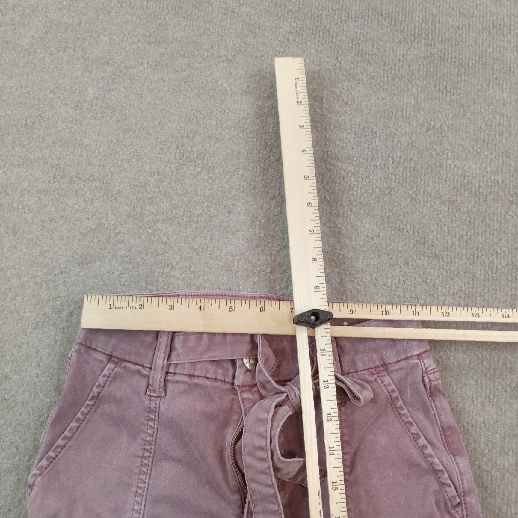 American Eagle Outfitters American Eagle Womens Purple Jegging Size 0 Mid Rise Stretch Cotton Size 25" / US 0 / IT 36 - 4 Thumbnail
