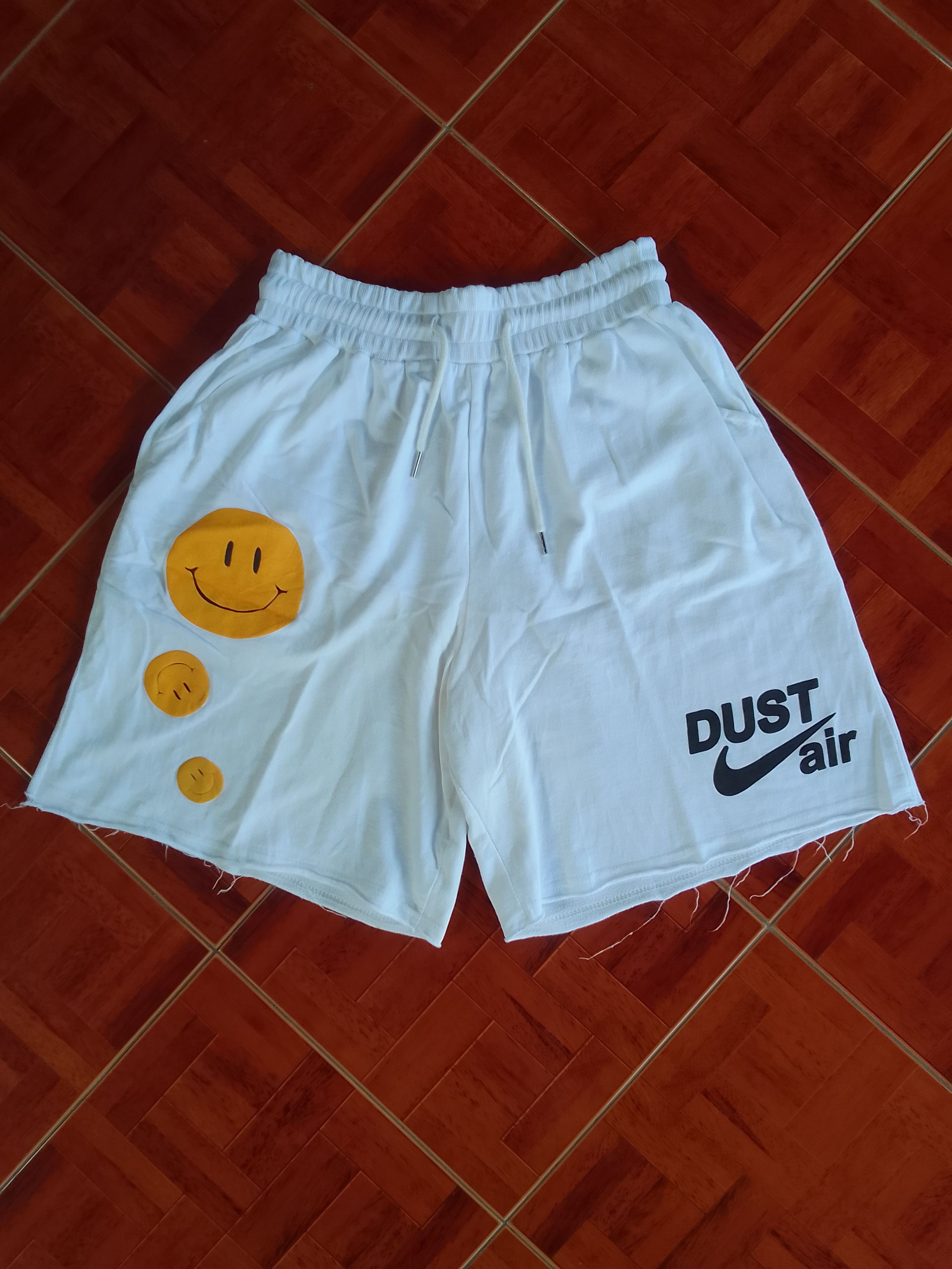 smiley face nike shorts