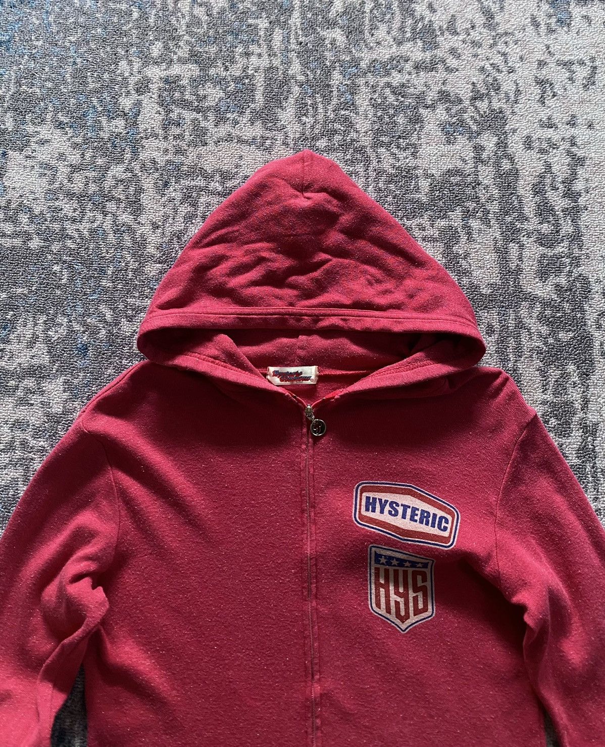 Hysteric Glamour Vintage Hysteric Glamour HYS Zip Hoodie Size M / US 6-8 / IT 42-44 - 2 Thumbnail