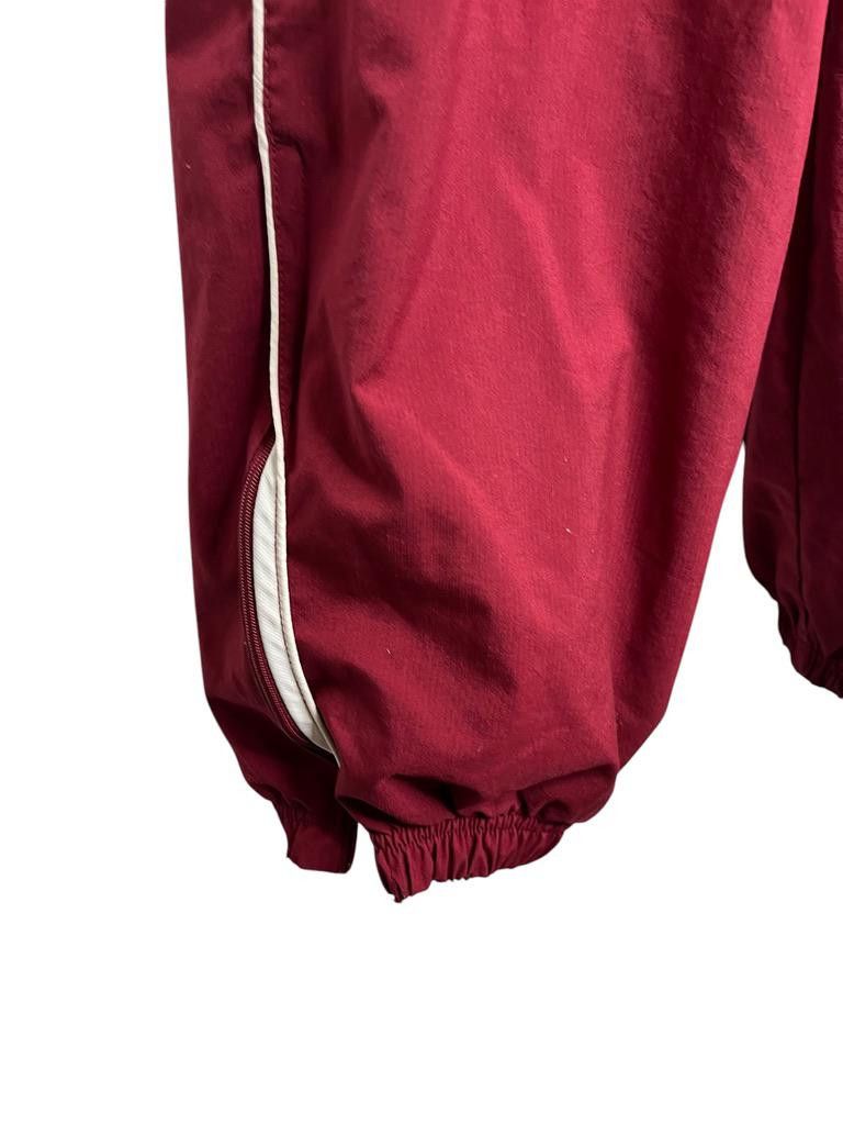 Nike Y2k Nike Super Baggy Rain Splash Pants Red with Stripe XXL Size US 40 / EU 56 - 4 Thumbnail