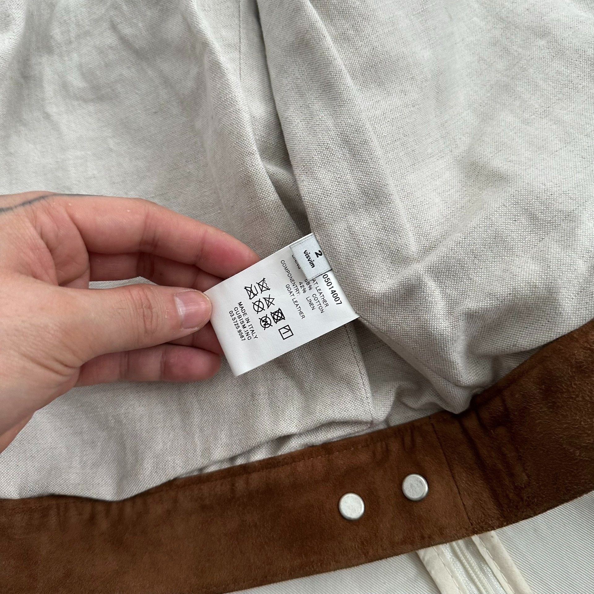 Visvim VISVIM 17AW 101 JKT IT Leather Jacket Size US M / EU 48-50 / 2 - 6 Thumbnail