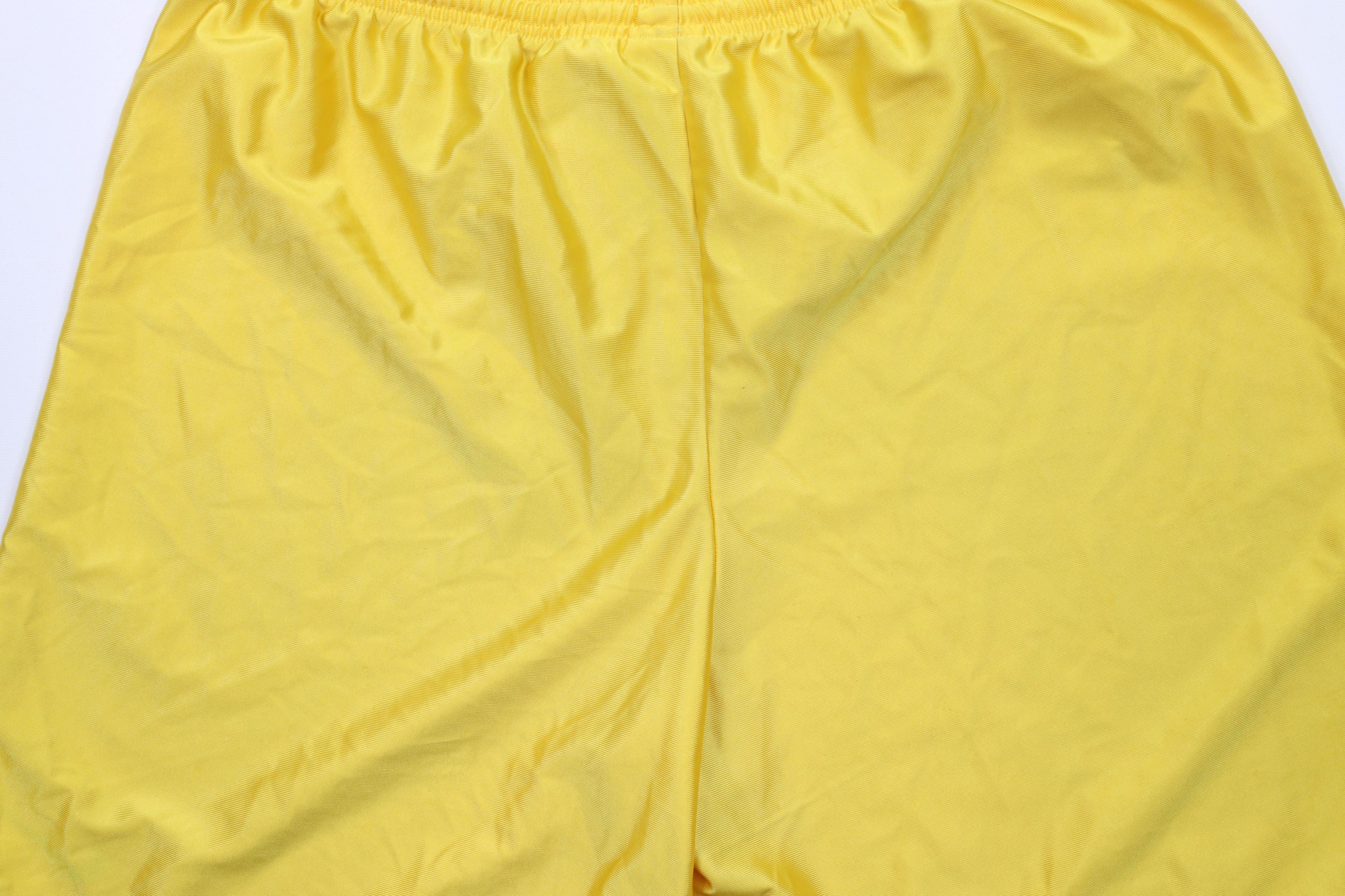 Nike × Vintage Vintage 90s Nike Mini Swoosh Above Knee Shorts Yellow USA Size US 36 / EU 52 - 14 Thumbnail