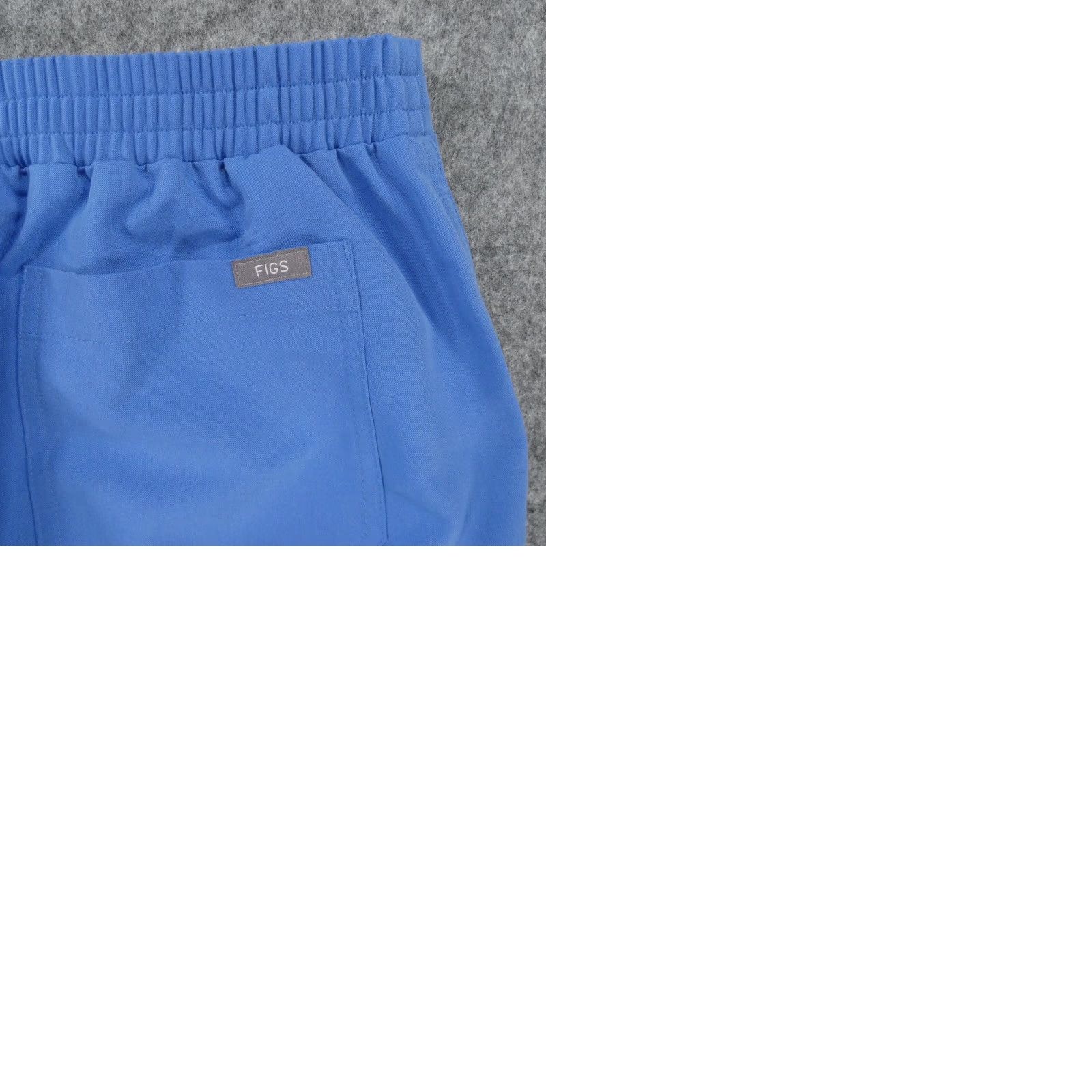 Vintage FIGS Scrub Pants Womens XS Blue w Drawstring Technical Collection Size 26" / US 2 / IT 38 - 10 Thumbnail