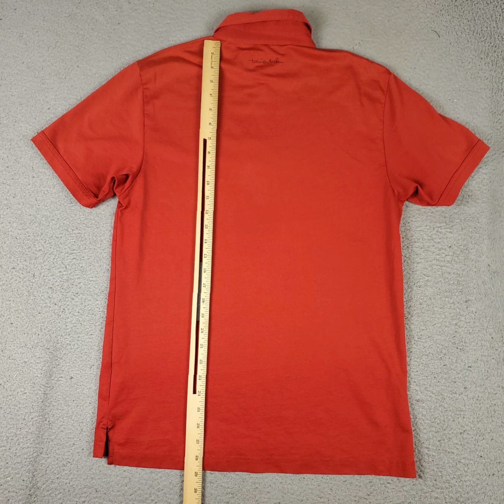 TravisMathew Travis Mathew Polo Shirt Mens Size M Red Golf Casual Short Sleeve Shirt Size US M / EU 48-50 / 2 - 4 Thumbnail