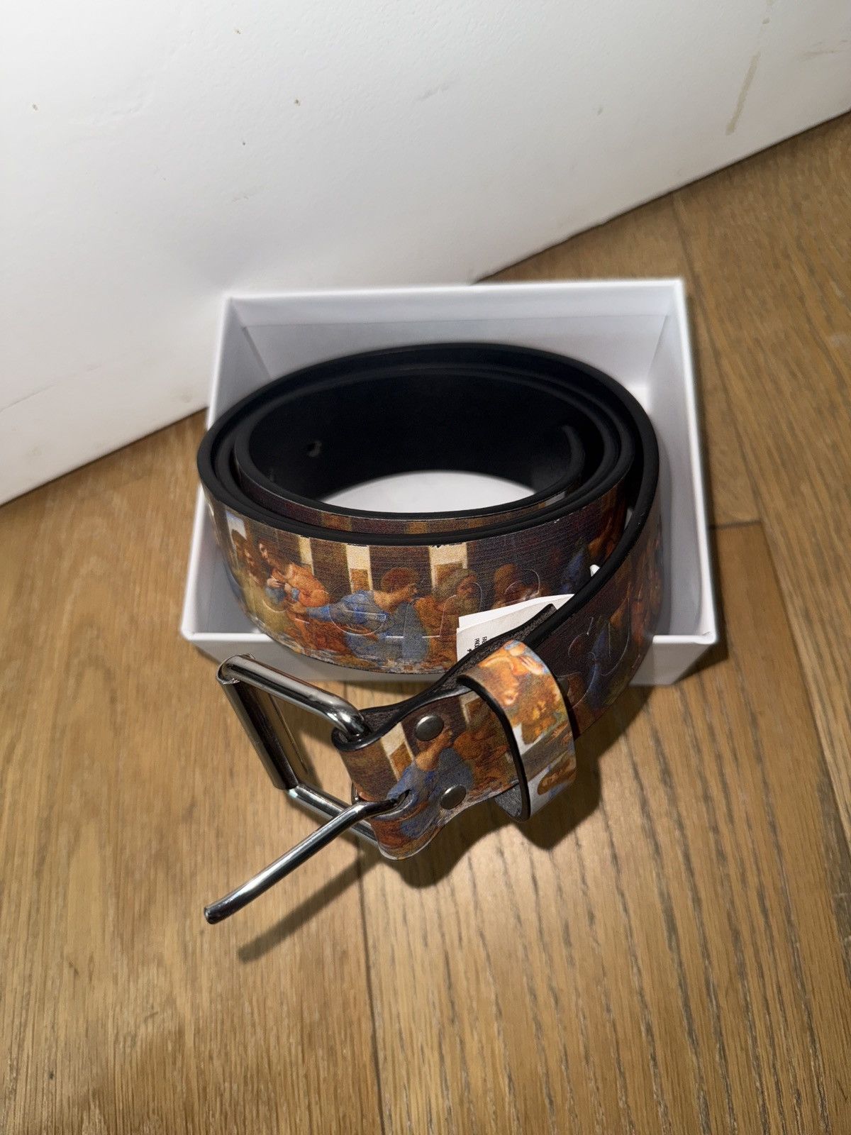 Supreme Last Supper Leather Belt Multicolor – PIECES