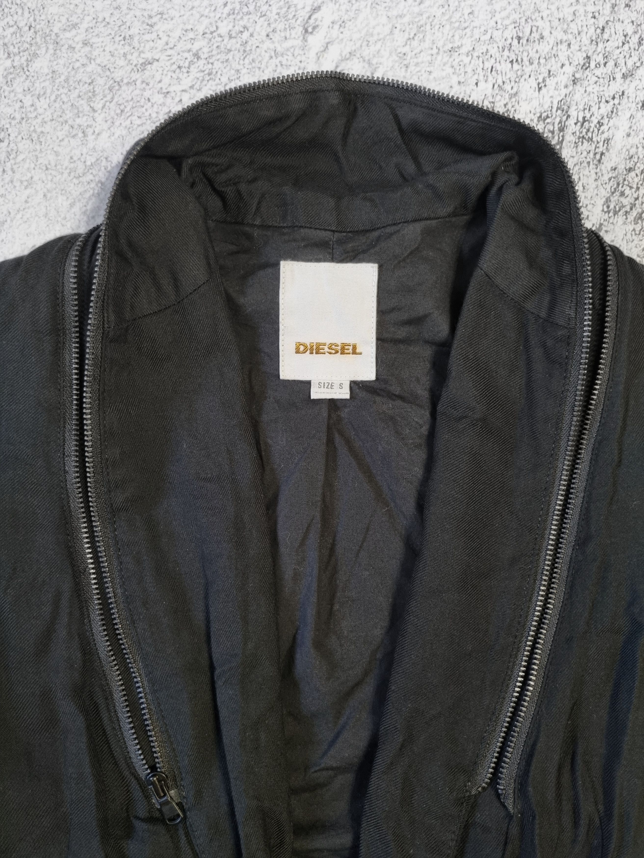 Diesel Vintage Diesel Avant Garde Blazer Jacket Size S / US 4 / IT 40 - 8 Thumbnail