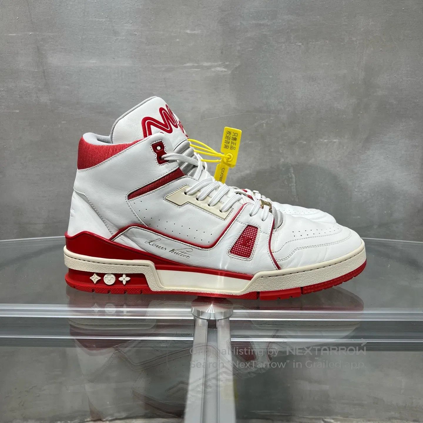 Louis Vuitton Louis Vuitton size43.5 Trainer City Limited Edition White a Size US 10.5 / EU 43-44 - 4 Thumbnail