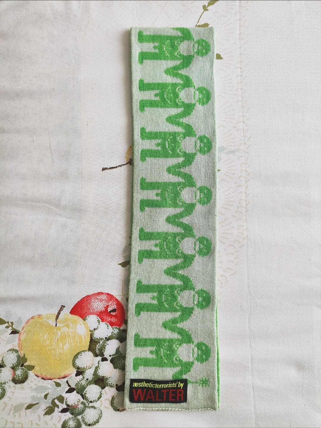 Walter Van Beirendonck aestheticterrorists by Walter archive green scarf Size ONE SIZE - 3 Thumbnail