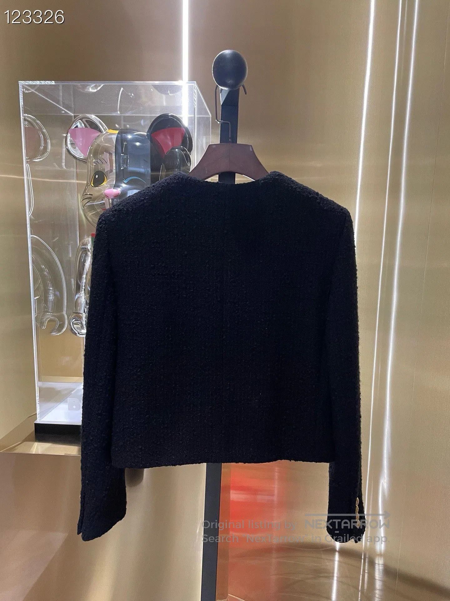 Celine Celine Black Gold Button Jacket 34. Size XXS / US 00 / IT 34 - 2 Thumbnail