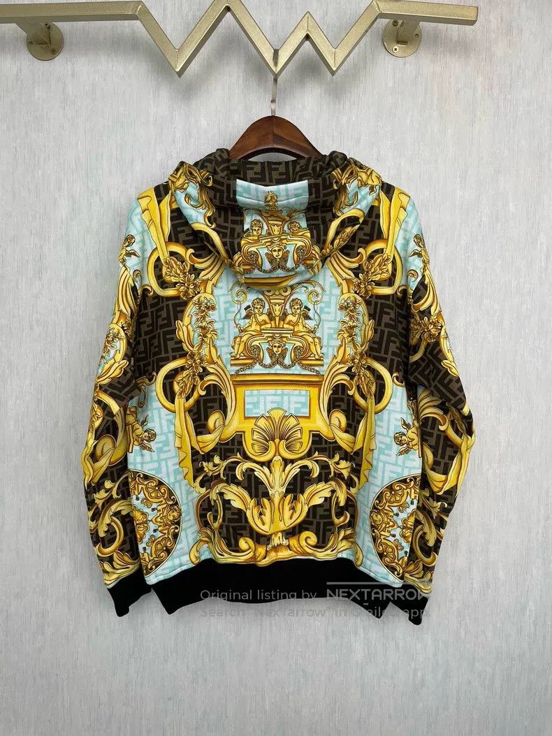 Versace Versace Thin fleece zip jacket Size US M / EU 48-50 / 2 - 4 Thumbnail