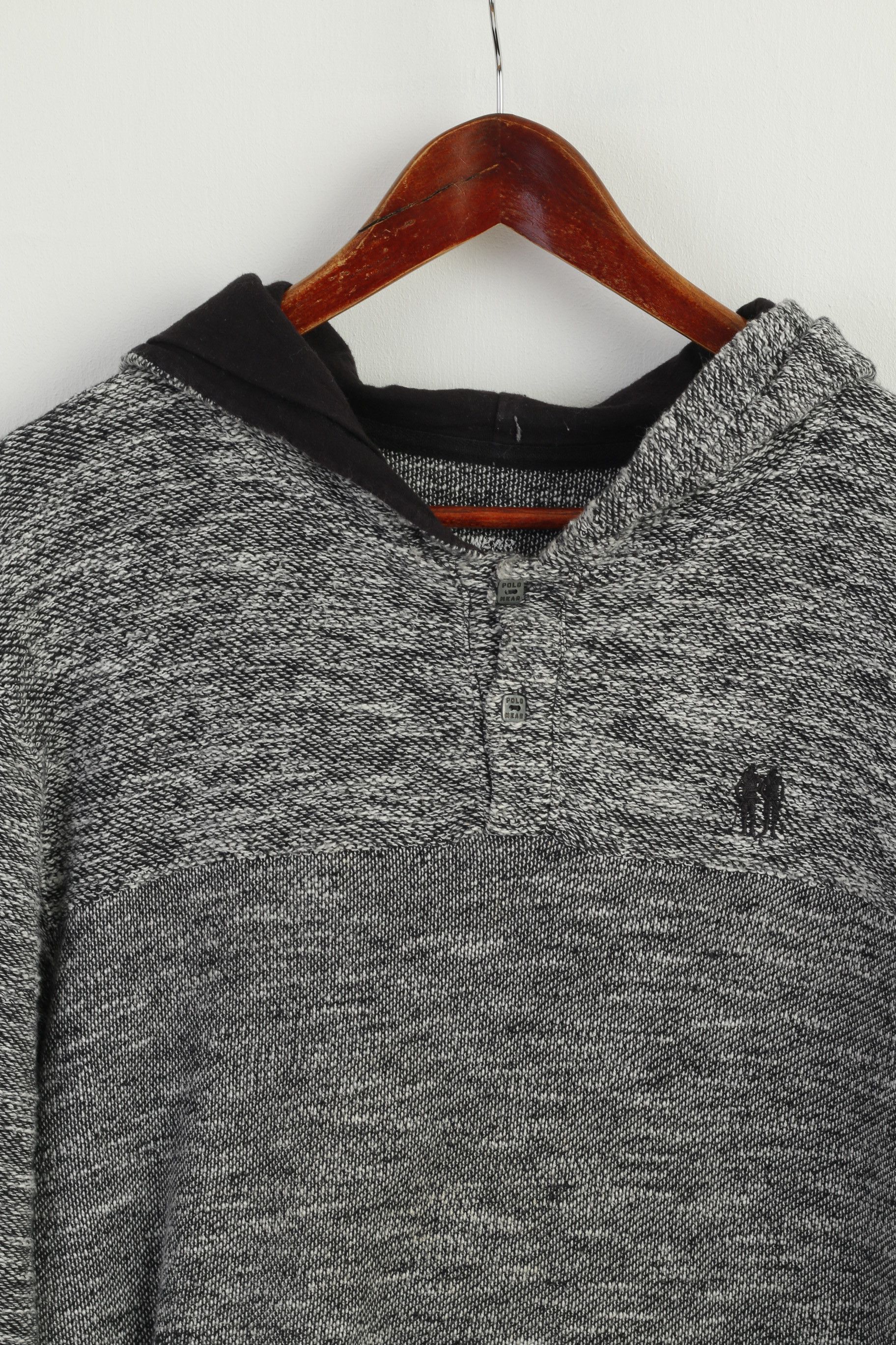 Vintage Polo Wear Men M Sweatshirt Gray Cotton 8905 Size US M / EU 48-50 / 2 - 2 Thumbnail