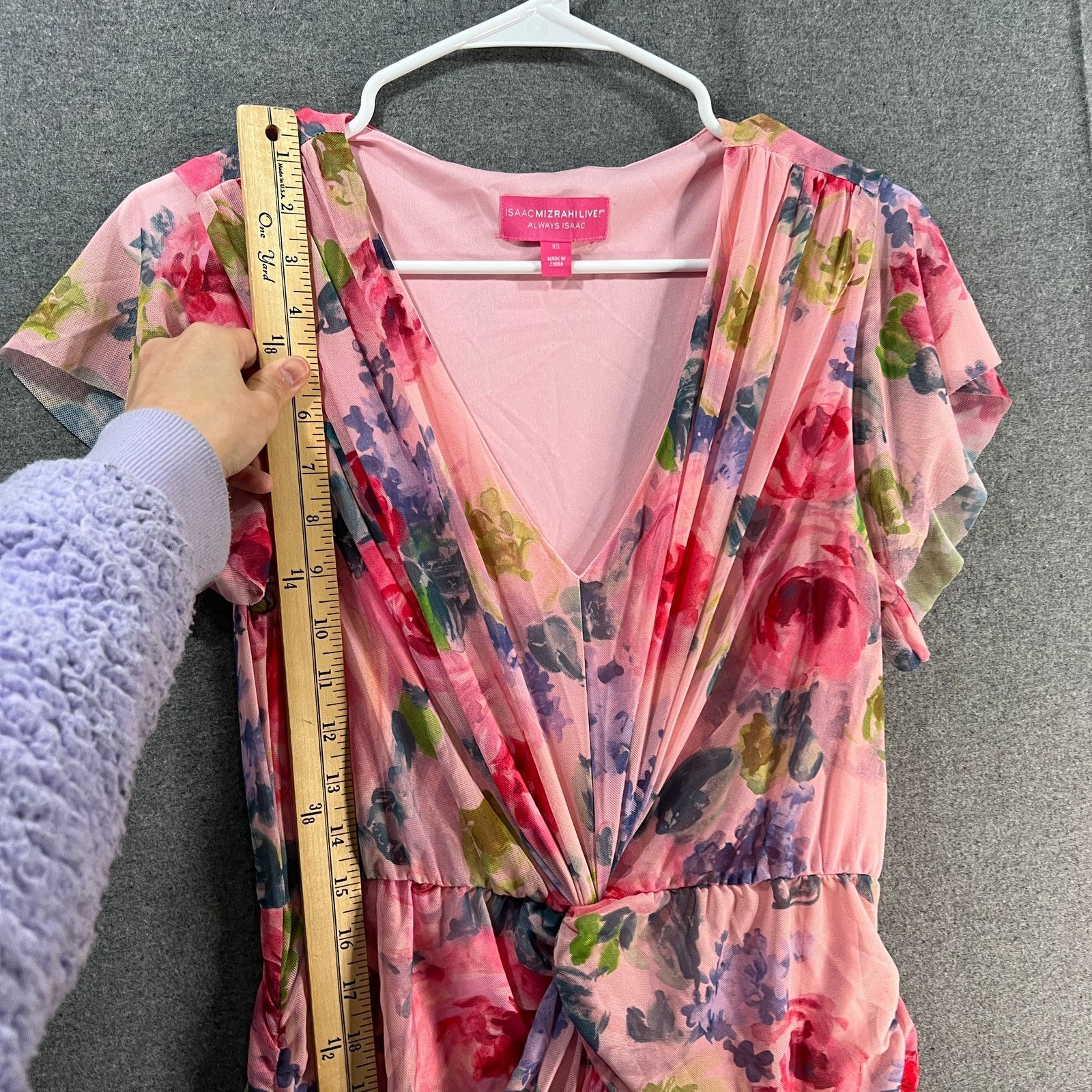 Isaac Mizrahi Isaac Mizrahi LIVE! Regular Always Isaac Printed Mesh Mid Size XS / US 0-2 / IT 36-38 - 8 Thumbnail