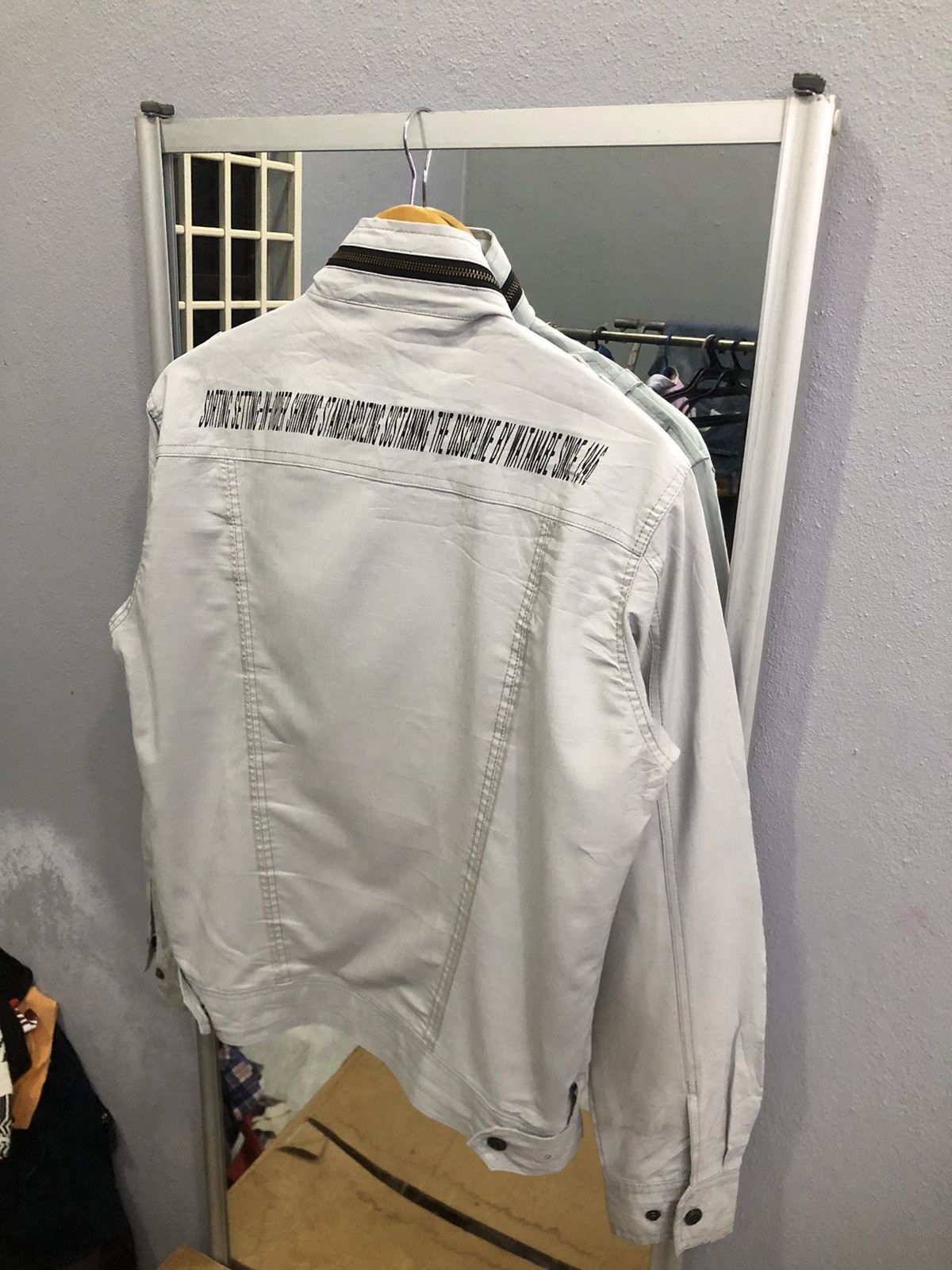Japanese Brand Jawin Stretch Slim Workwear Jacket Size US M / EU 48-50 / 2 - 15 Thumbnail