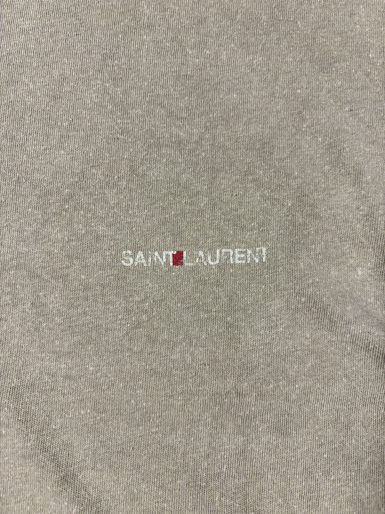 Saint Laurent Paris Rive Gauche Logo Tee Size US M / EU 48-50 / 2 - 4 Thumbnail