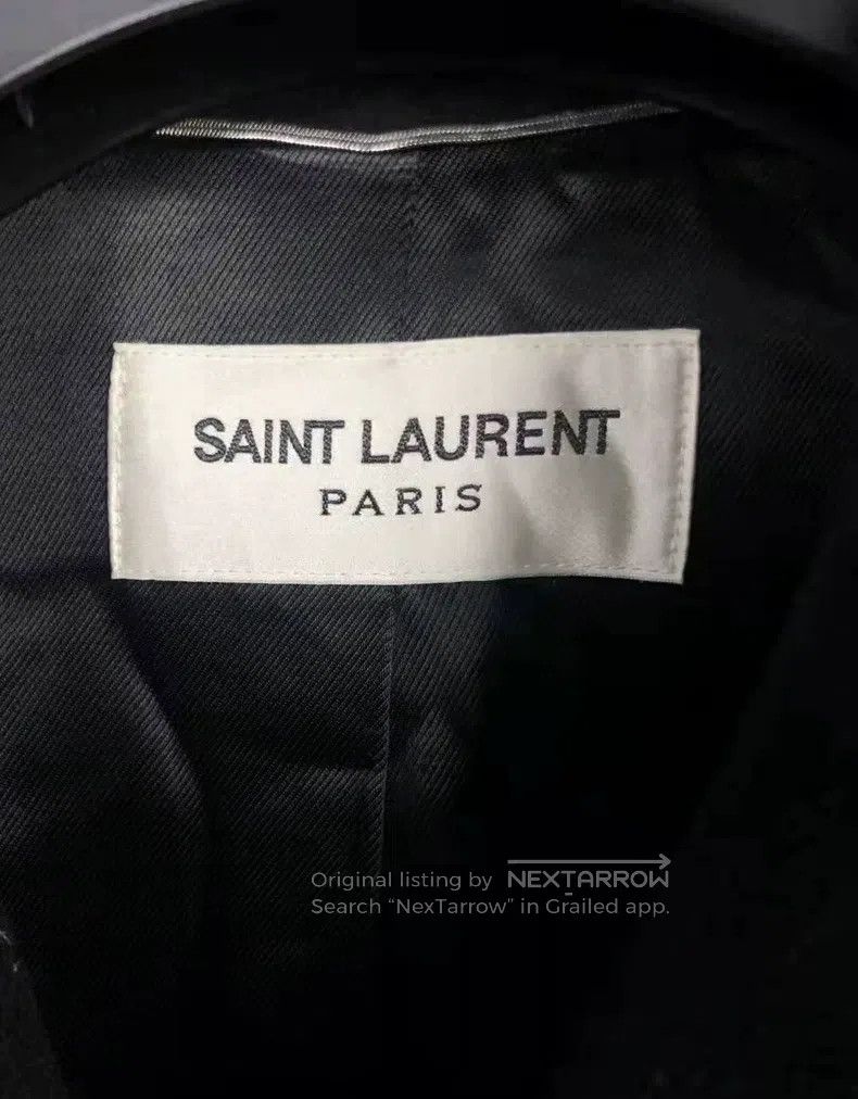 Saint Laurent Paris Saint Laurent Paris Officer's Coat Size US S / EU 44-46 / 1 - 6 Thumbnail