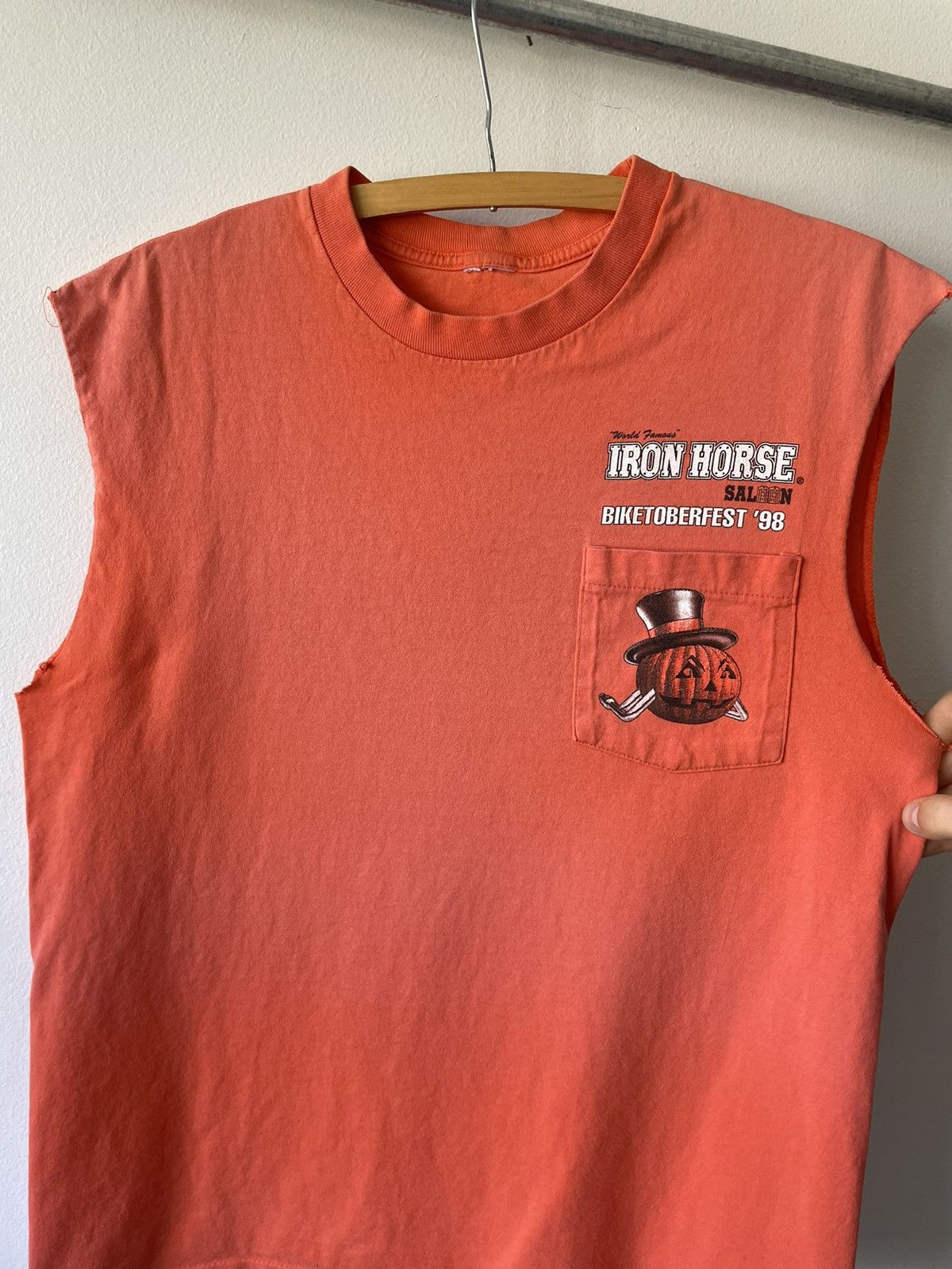 Vintage Vintage Sleeveless Iron Horse Saloon Biketoberfest tee Size US M / EU 48-50 / 2 - 10 Thumbnail
