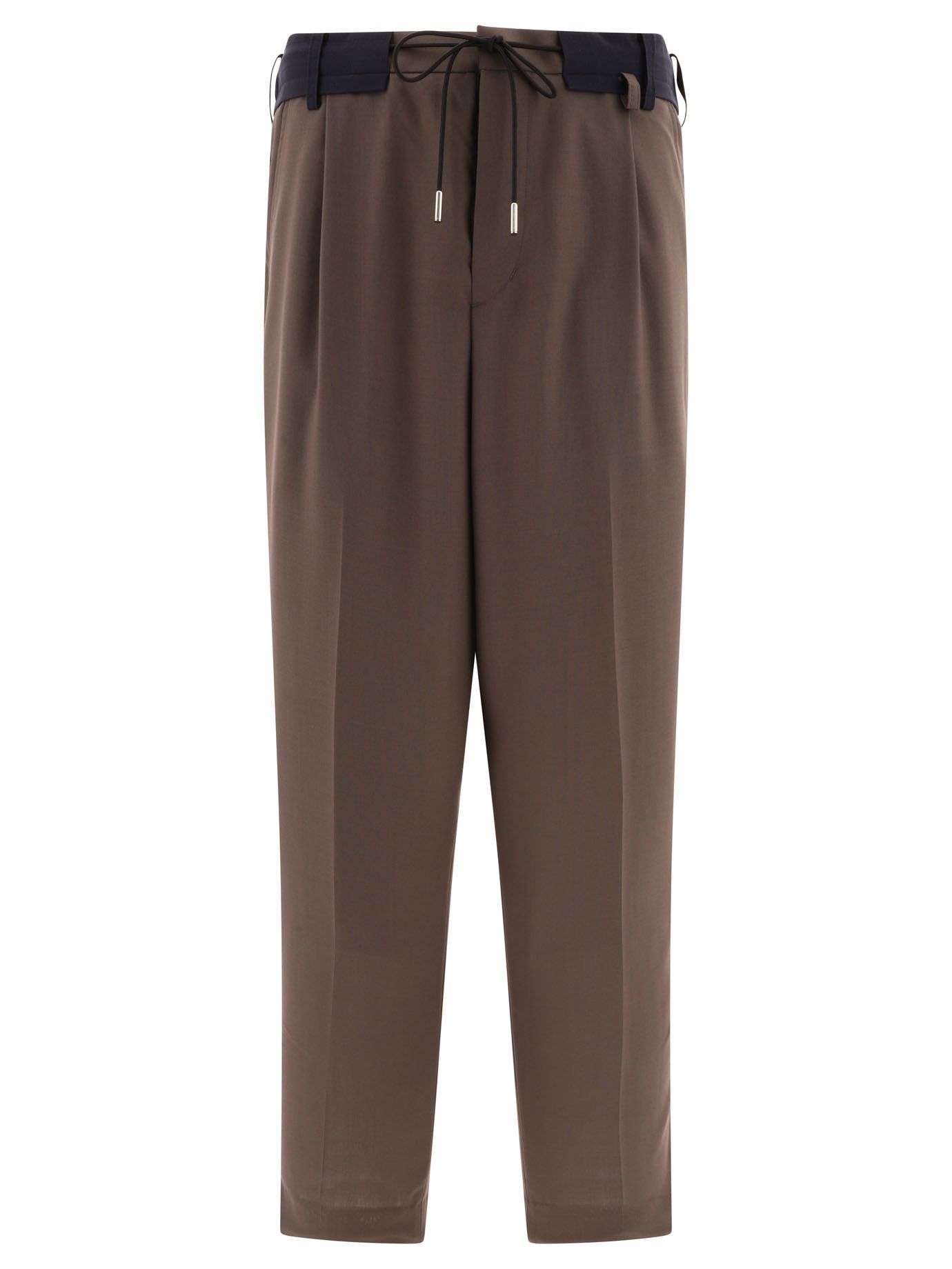 Sacai Tapered Drawstring Trousers Size US 36 / EU 52 - 1 Thumbnail