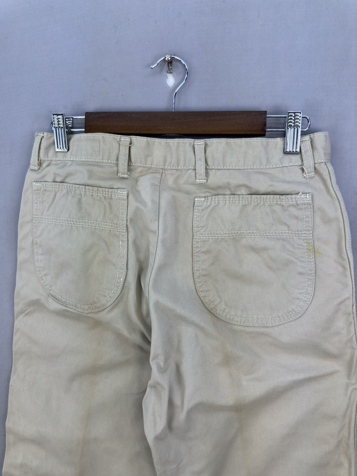 Wrangler Wrangler Straight Cut Khaki Trouser Pants Size US 30 / EU 46 - 6 Thumbnail