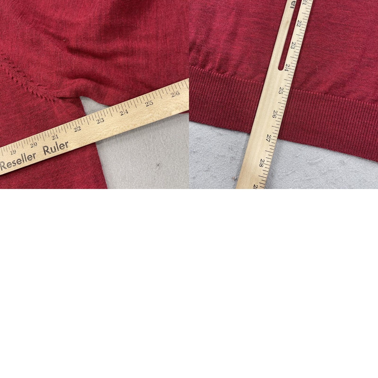 Footjoy FootJoy Golf Sweater Mens L Red Wool 1/4 Zip Logo Pullover Knits? Size US L / EU 52-54 / 3 - 8 Thumbnail