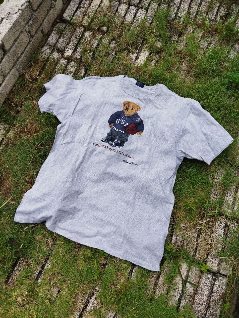 Polo Ralph Lauren Vintage Polo Bear by Ralph Lauren Tees - Size L Size US L / EU 52-54 / 3 - 1 Thumbnail