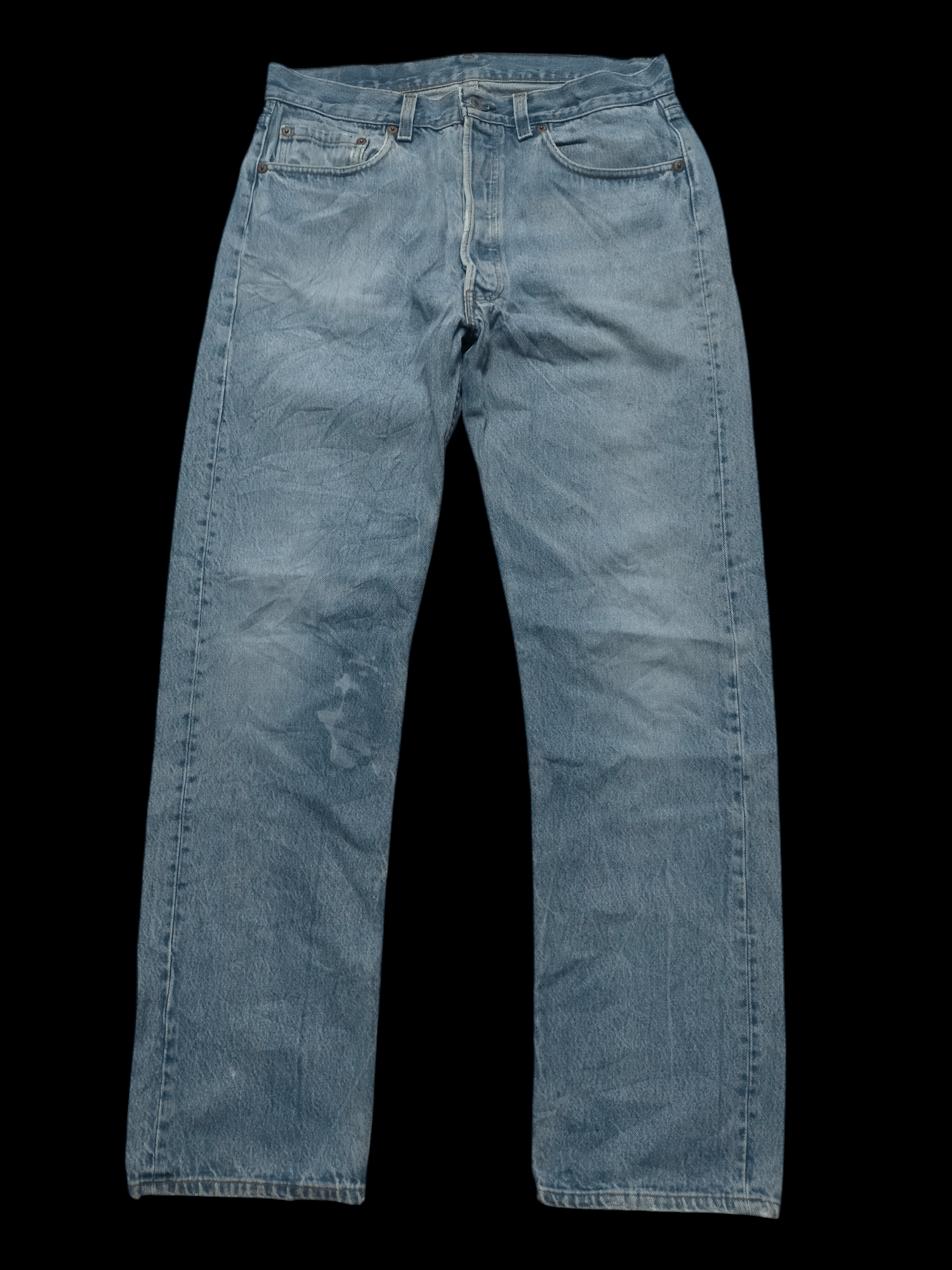 Levi's Vintage Clothing 🔥 Vintage 80s Levis 501 Stamp 552 Washed Jeans Size US 31 - 1 Thumbnail