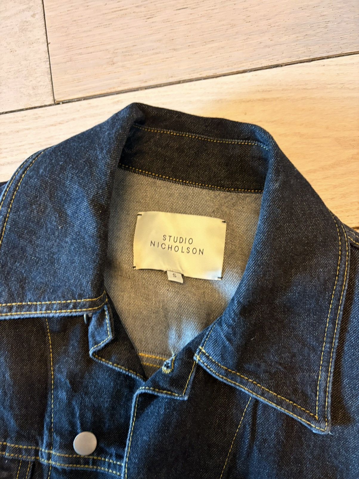 Studio Nicholson Studio Nicholson black Denim Jacket Size US S / EU 44-46 / 1 - 3 Thumbnail