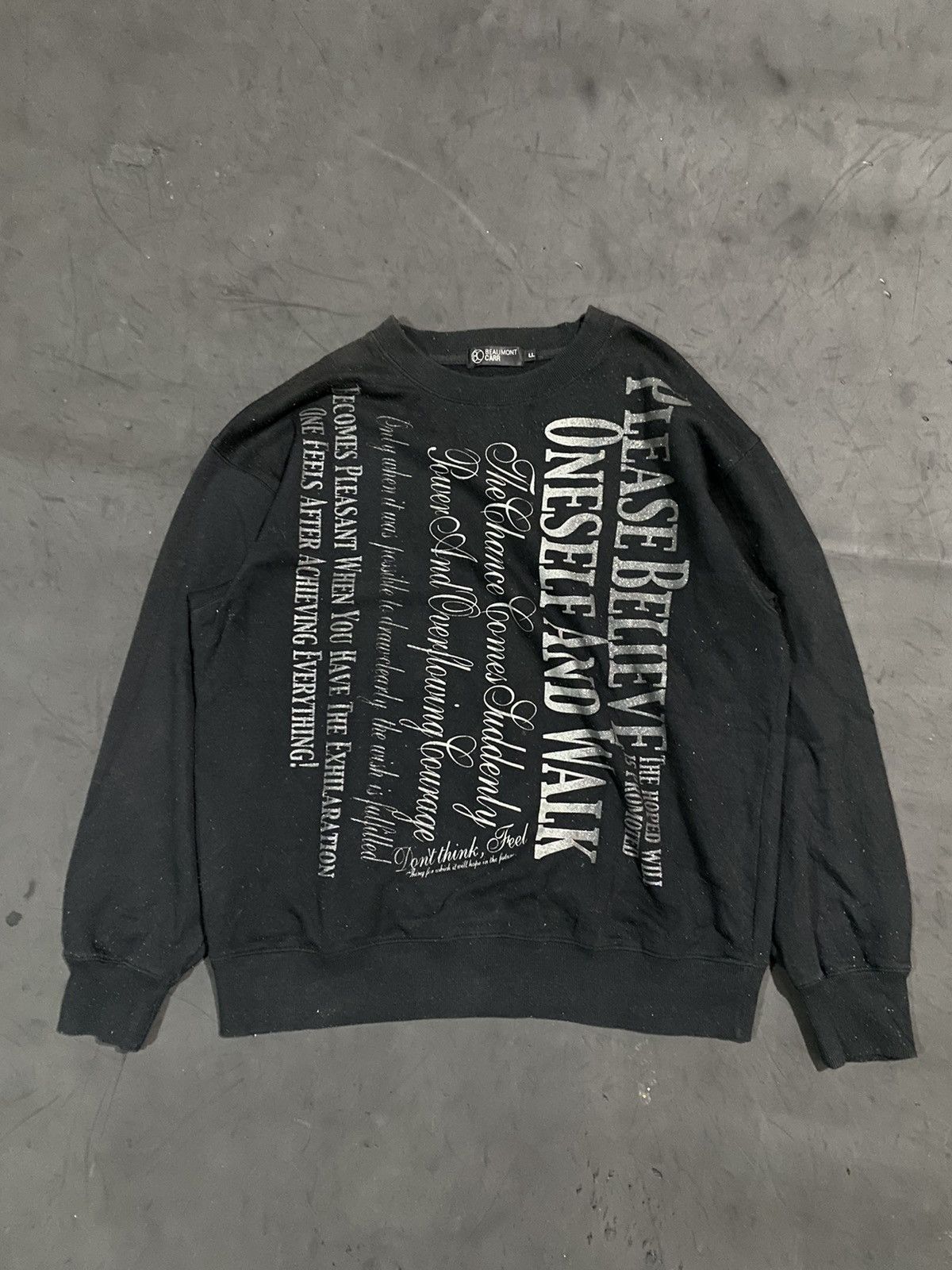 If Six Was Nine 💸BINDINGOFFER💸Poem Sweatshirt Japanese Tribal Lgb Ifsix Size US L / EU 52-54 / 3 - 1 Thumbnail