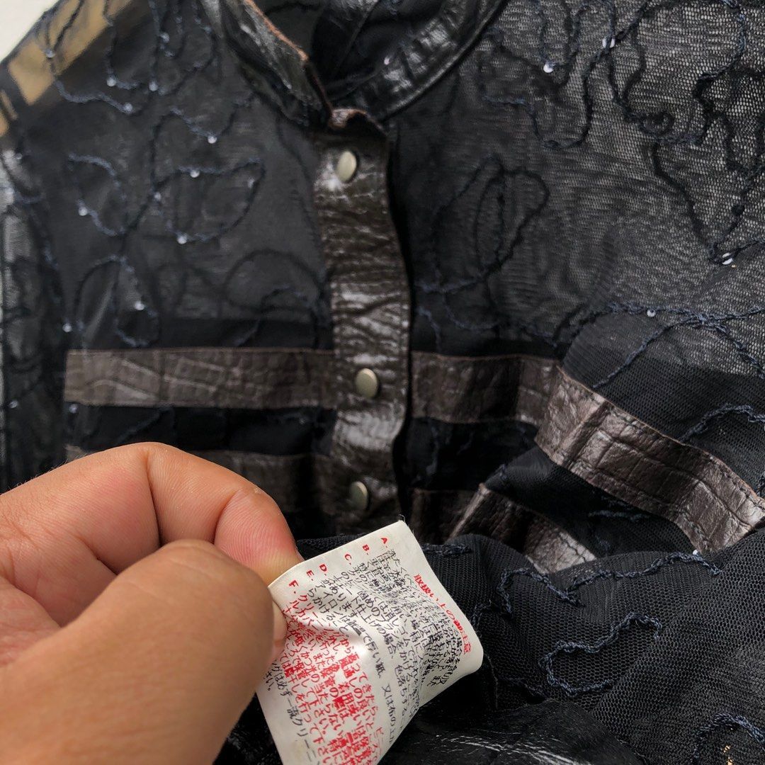 20471120 Japanese mesh bondage shirt Size US M / EU 48-50 / 2 - 6 Thumbnail