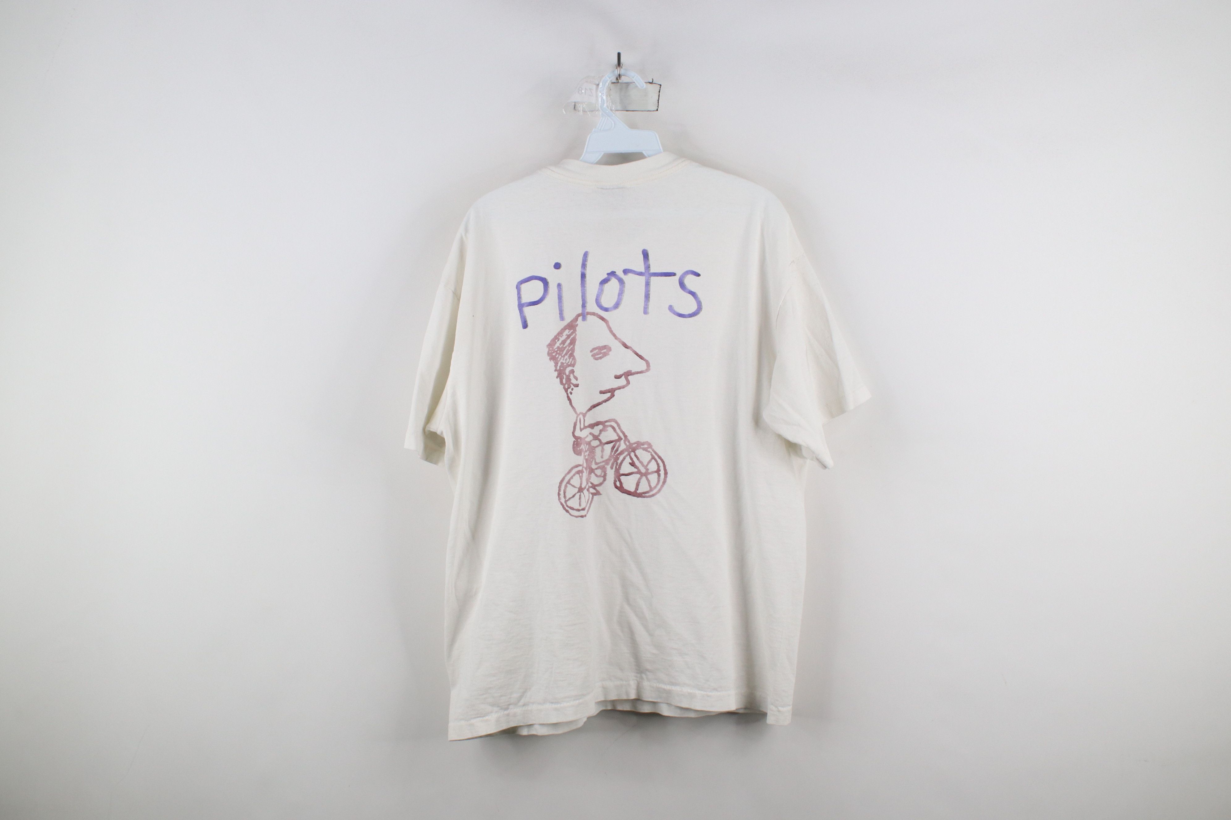 Giant Vintage 90s Giant Spell Stone Temple Pilots Band T-Shirt USA Size US XL / EU 56 / 4 - 14 Thumbnail