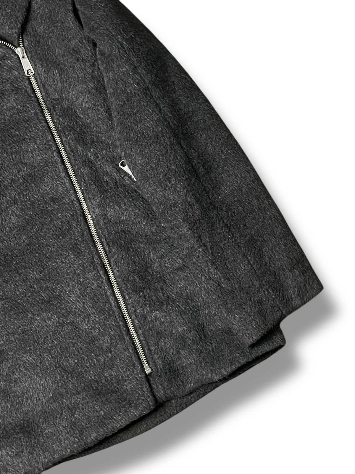 Japanese Brand × Seditionaries × Vintage JEANASIS BRAND SHAGGY RIDER JACKET (86) Size US XXS / EU 40 - 4 Thumbnail