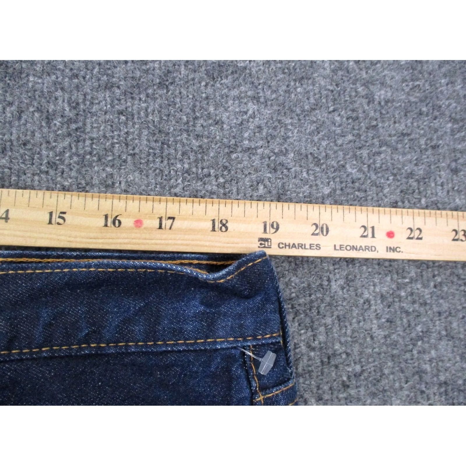 Levi's VINTAGE Levi's Jeans Mens 40 36 Blue Denim Bootcut 501 Work Dark Wash Boot Cut Mens Size US 38 / EU 54 - 6 Thumbnail