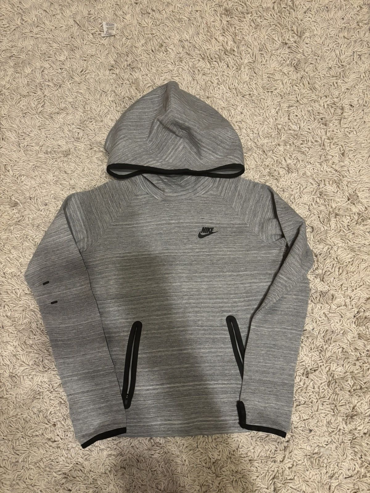 Nike Nike Tech Fleece Full-Zip Hoodie Grey Size US S / EU 44-46 / 1 - 1 Thumbnail