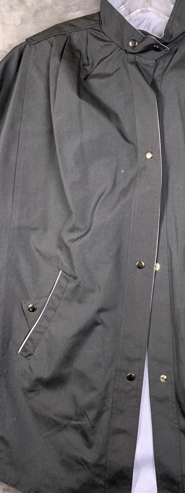 Designer Womens Reversible Cape/Jacket CUSTOM MADE Sz.L/XL (299) Size US L / EU 52-54 / 3 - 6 Thumbnail