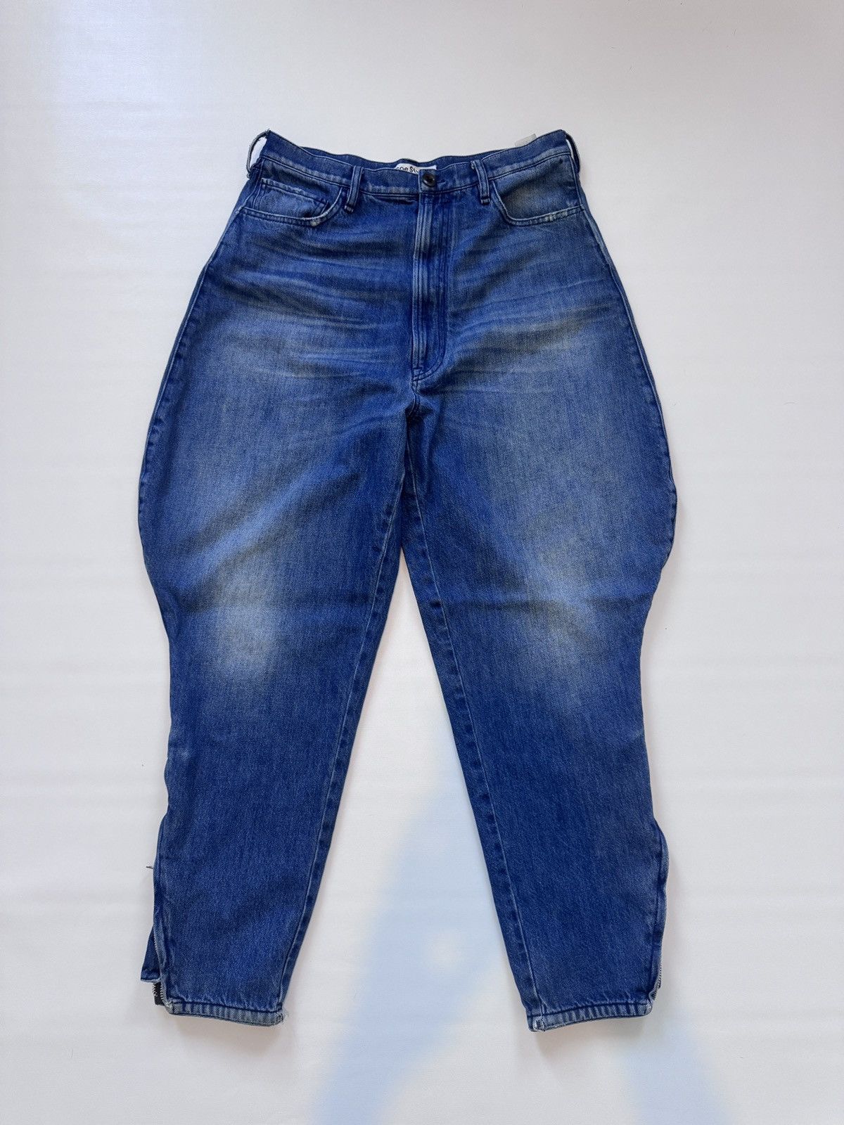 Acne Studios Acne Studios Blue Denim Jeans Side Zip Hem Size US 30 / EU 46 - 2 Thumbnail