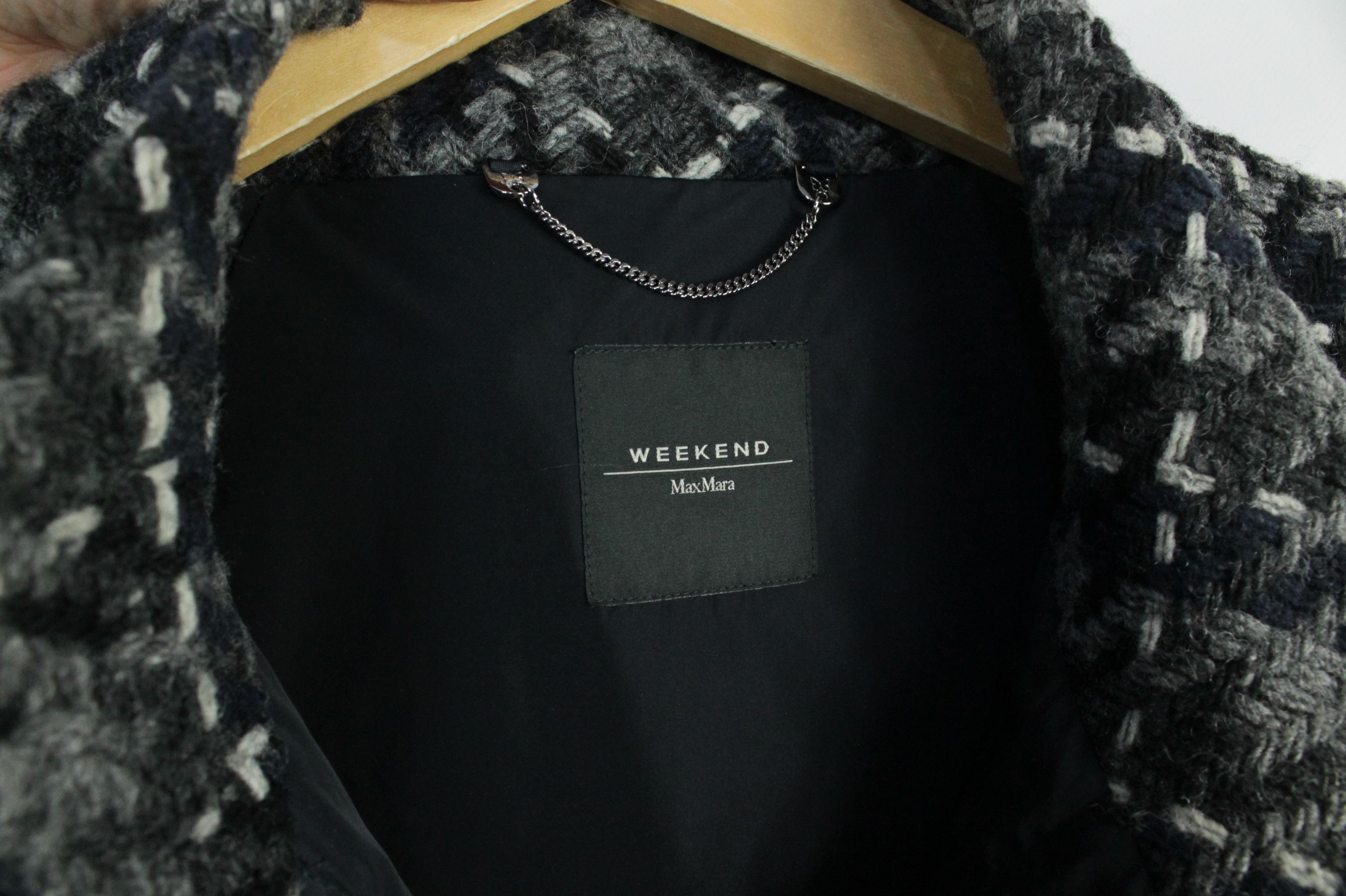 Max Mara × Weekend Max Mara Weekend Max Mara Knit Wool Jacket Size L / US 10 / IT 46 - 4 Thumbnail