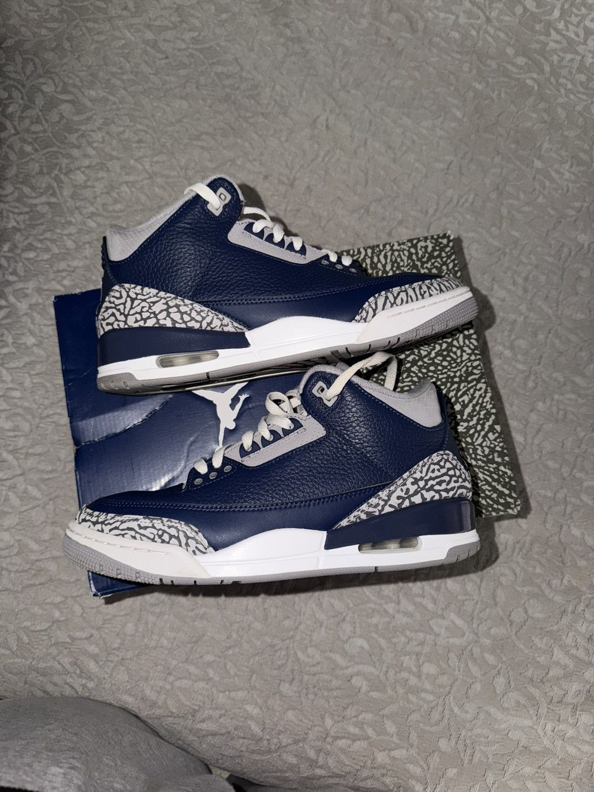 Jordan Brand Air Jordan 3 Retro 'Georgetown' Size US 8.5 / EU 41-42 - 5 Thumbnail