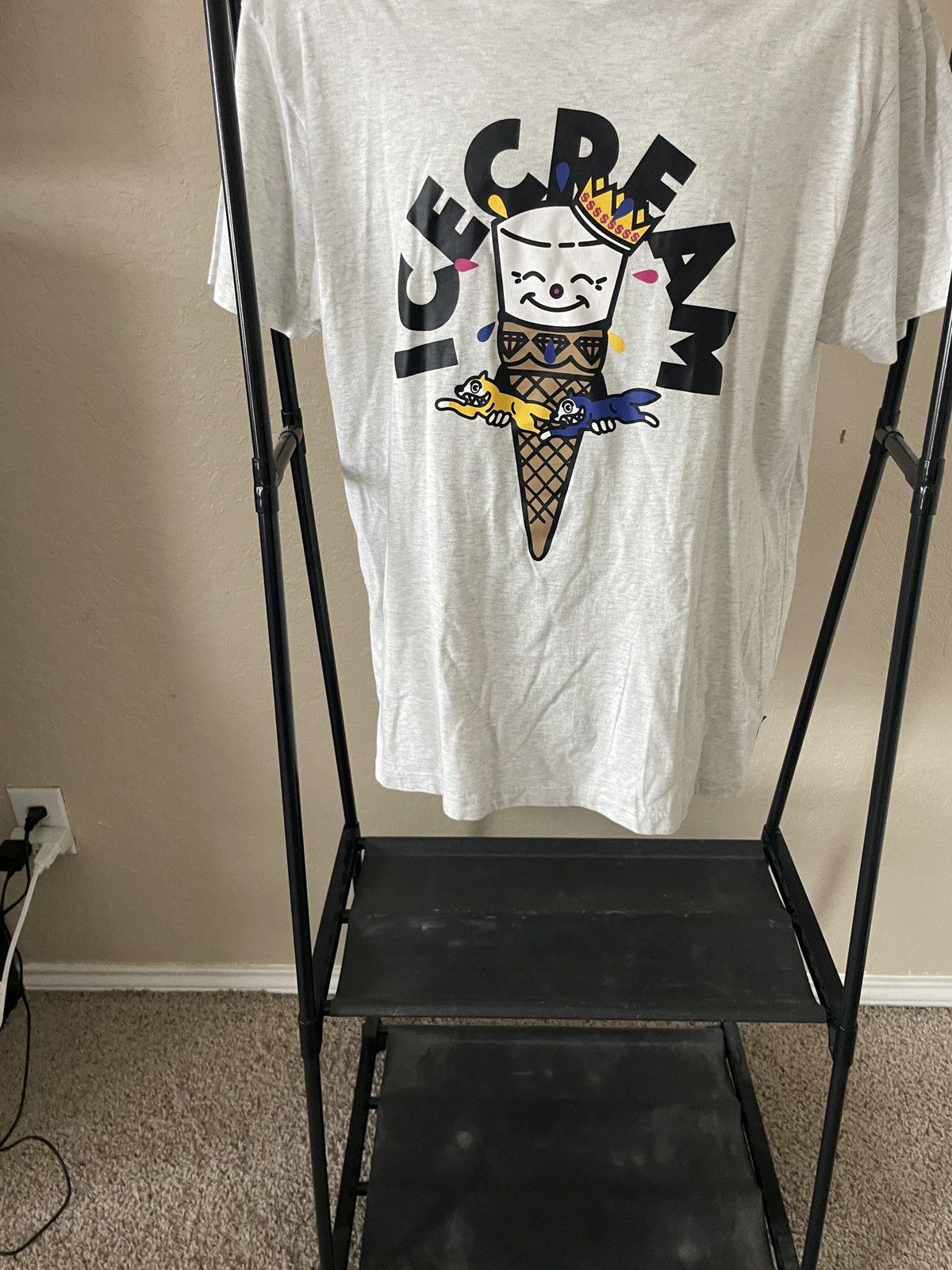 Icecream Ice Cream Fox & IC cone graphic tee Size US XL / EU 56 / 4 - 4 Thumbnail