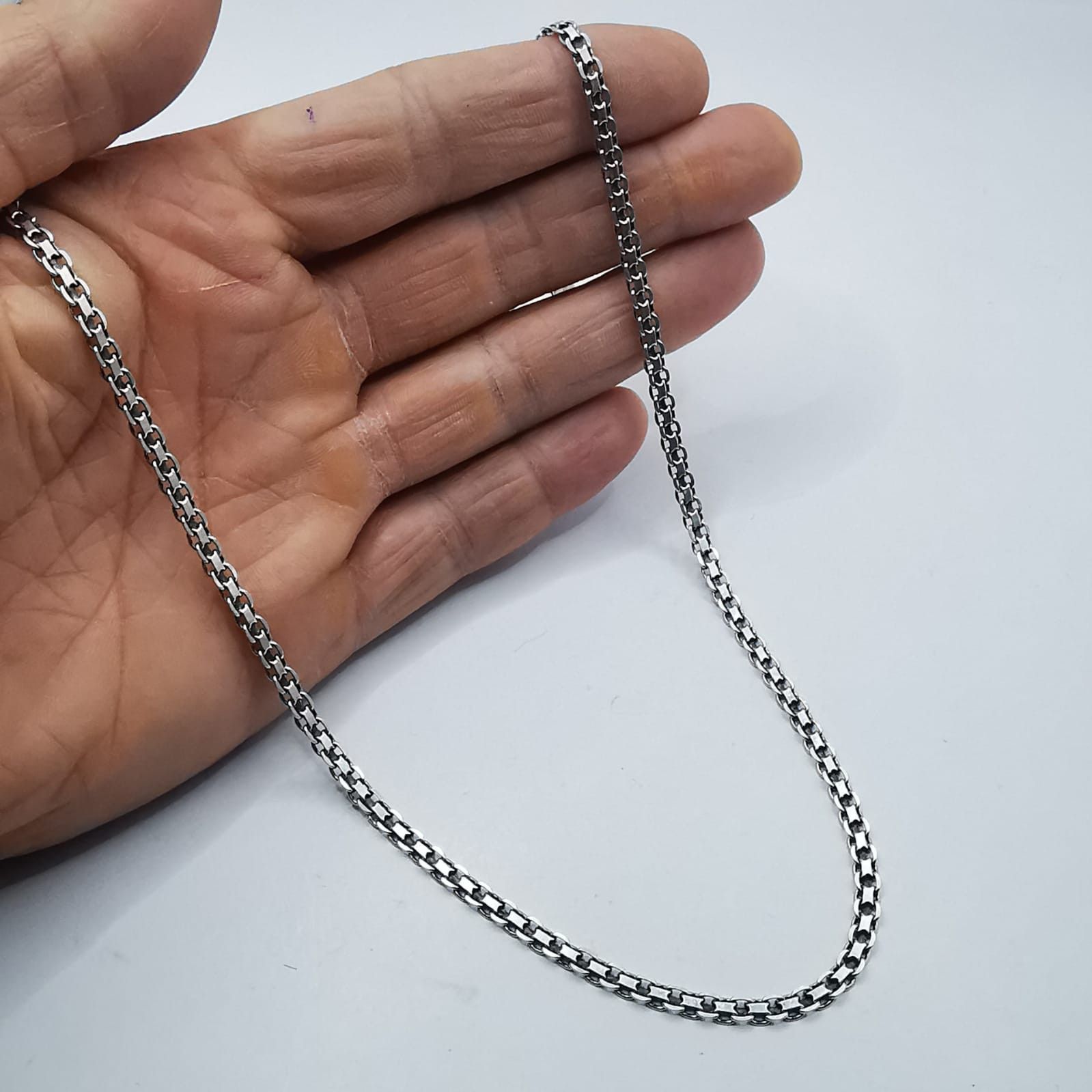 Vintage Vintage Fine Jewelry Chain, 925 Sterling Silver, Signed Size ONE SIZE - 4 Thumbnail