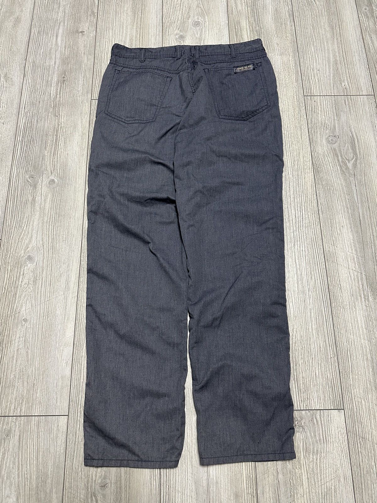 Massimo Osti RARE ! VINTAGE STONE ISLAND MARINA PANTS PATCH LOGO 90s Size US 36 / EU 52 - 10 Thumbnail