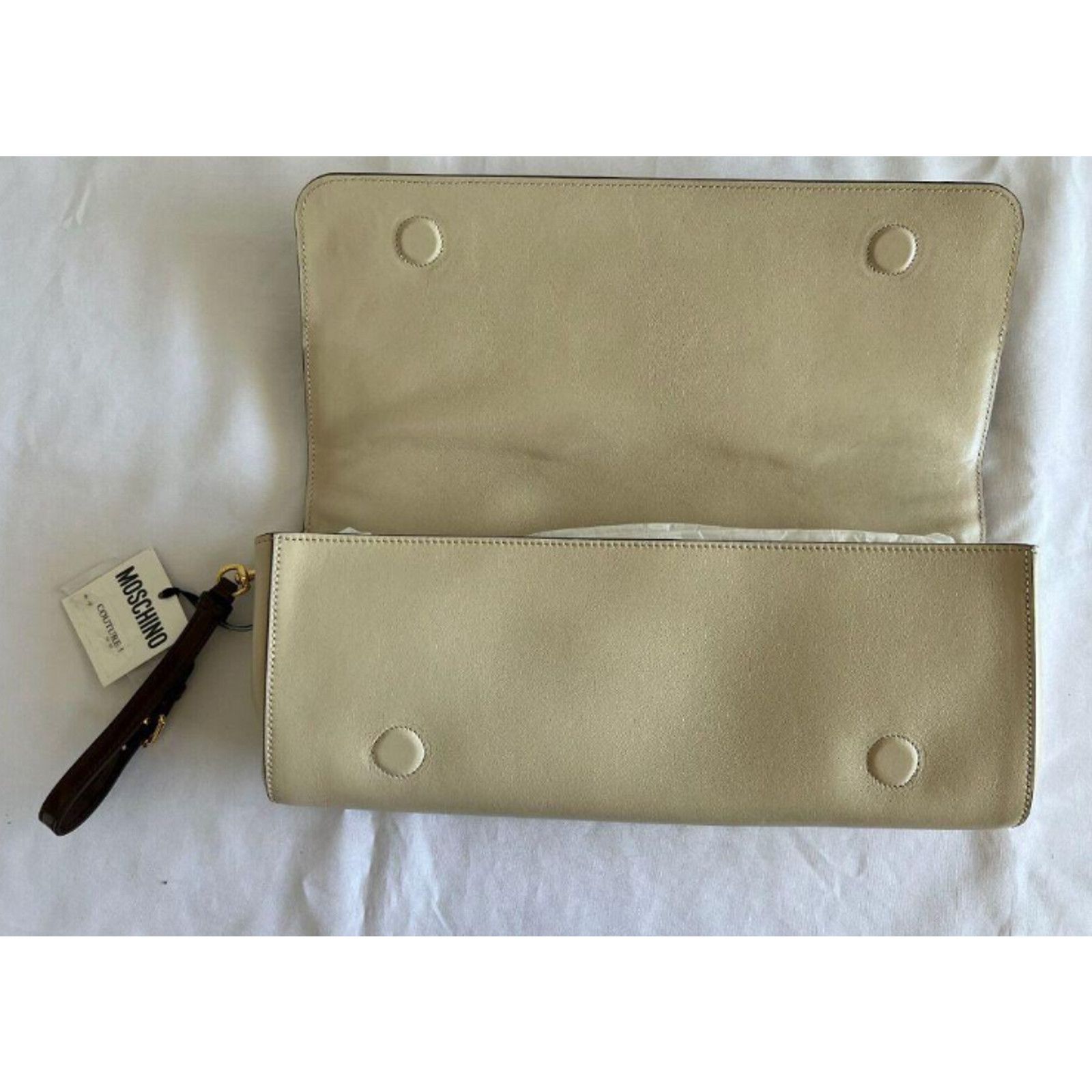 Moschino SS22 MOSCHINO Couture Chocolate Dripping Wristlet Handbag Size ONE SIZE - 12 Thumbnail