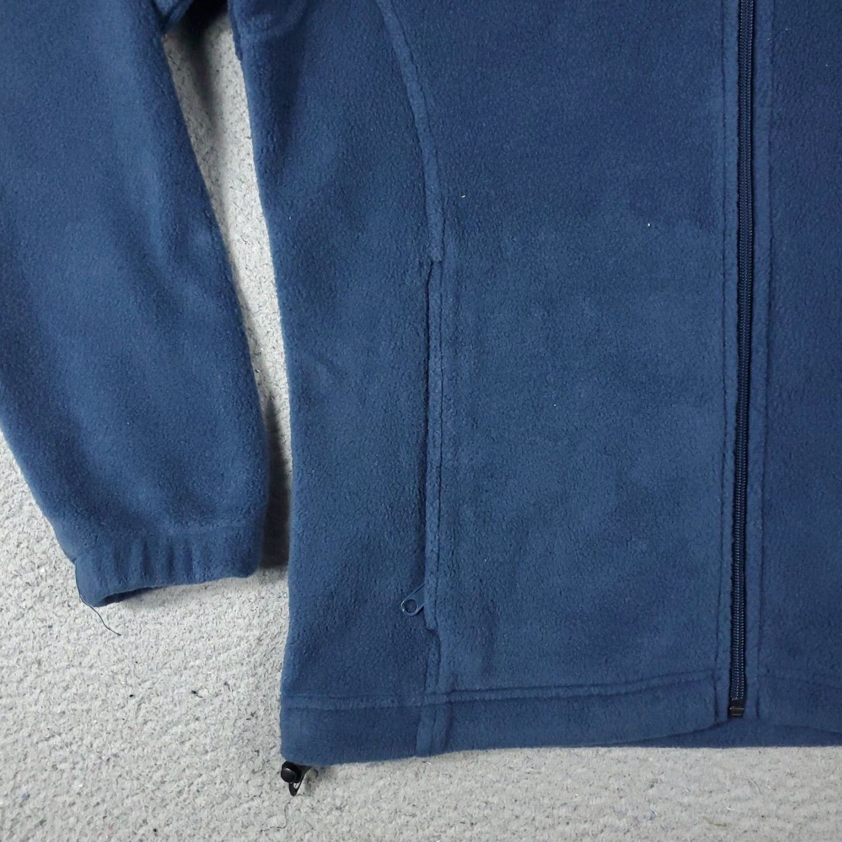 Vintage Columbia Fleece Jacket Womens Small Blue Full Zip Mid-Length Regular Fit Size S / US 4 / IT 40 - 4 Thumbnail