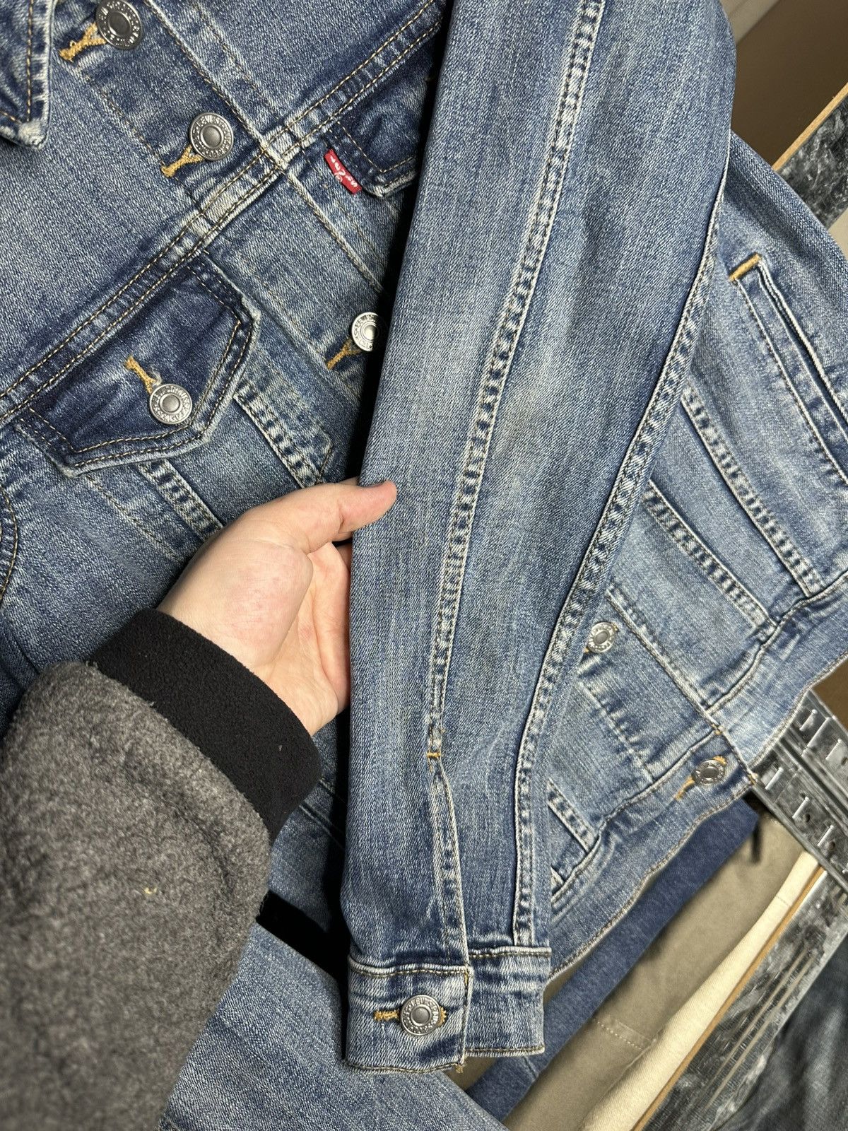 Levi's Levi’s Levi Strauss & Co Denim Jeans Trucker Jacket Size S Size S / US 4 / IT 40 - 13 Thumbnail