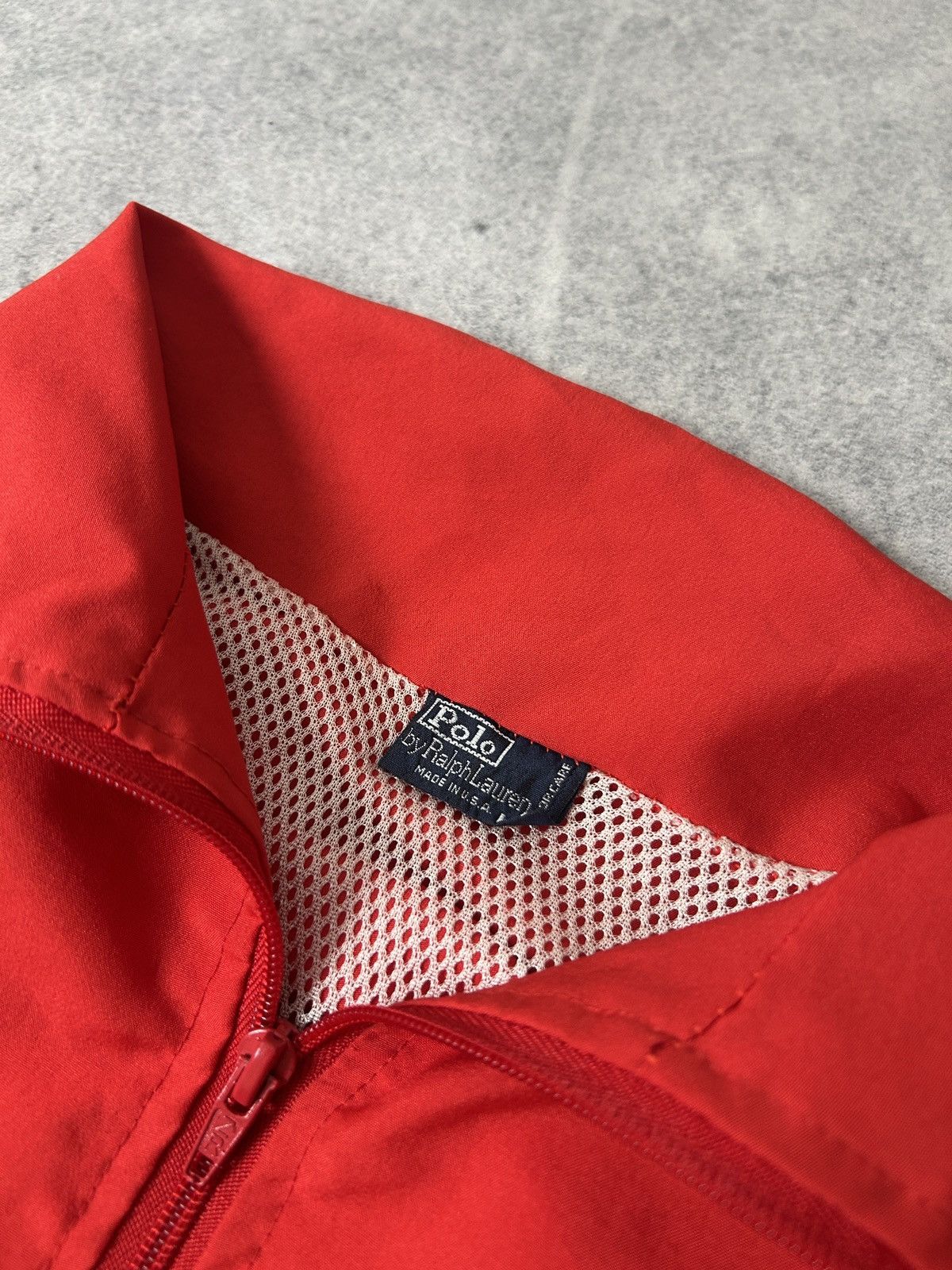Polo Ralph Lauren Vintage Polo Ralph Lauren red nylons Harrington jacket Size US L / EU 52-54 / 3 - 5 Thumbnail
